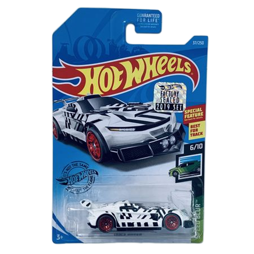 Hot Wheels 2019 Factory Set #37 Track Ripper - White