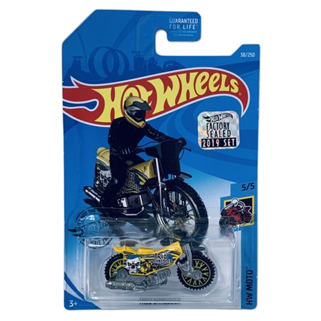 Hot Wheels 2019 Factory Set #38 Tred Shredder - Yellow