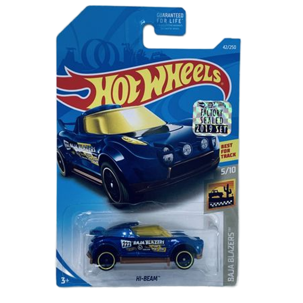 Hot Wheels 2019 Factory Set #42 Hi-Beam - Blue