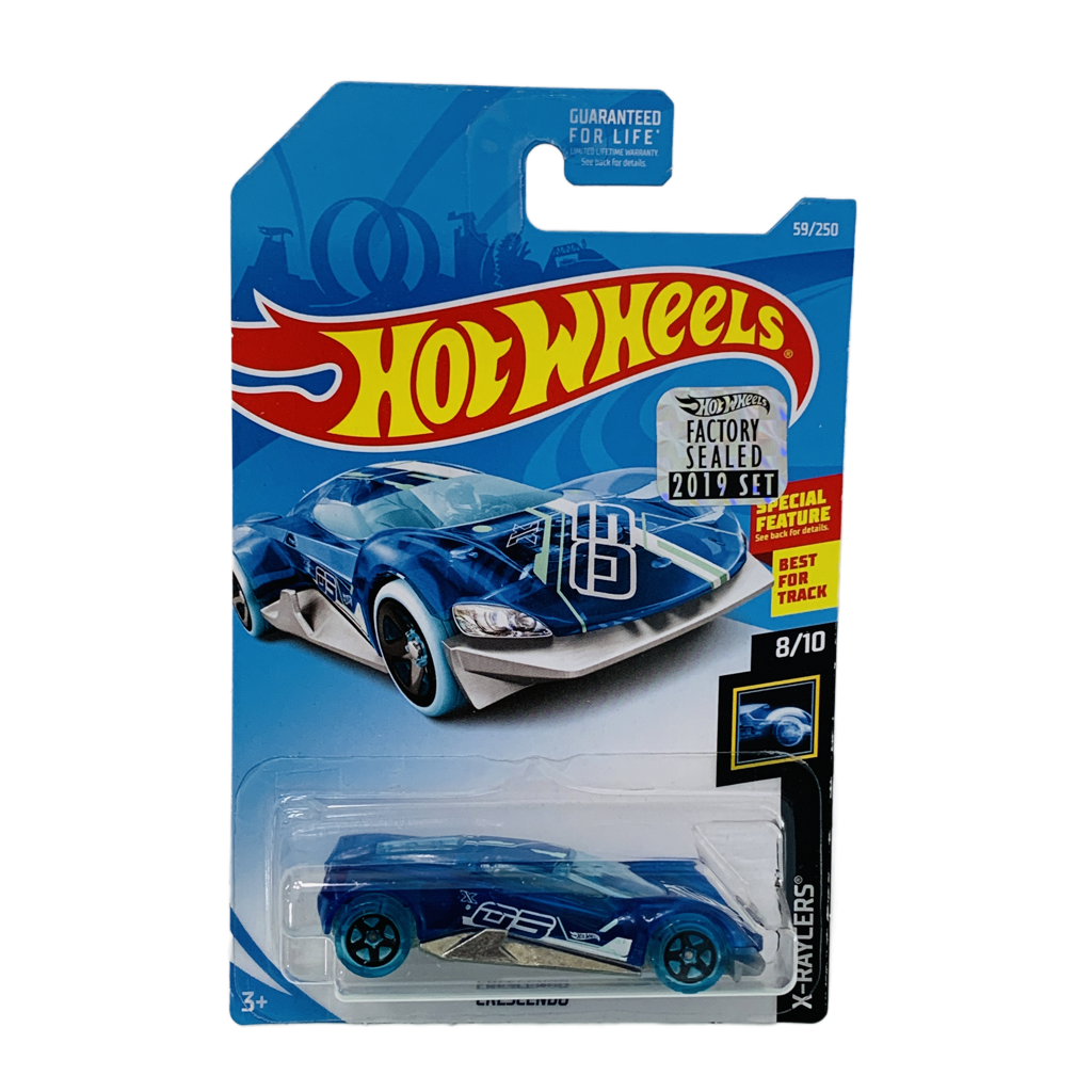 Hot Wheels 2019 Factory Set #59 Crescendo - Blue