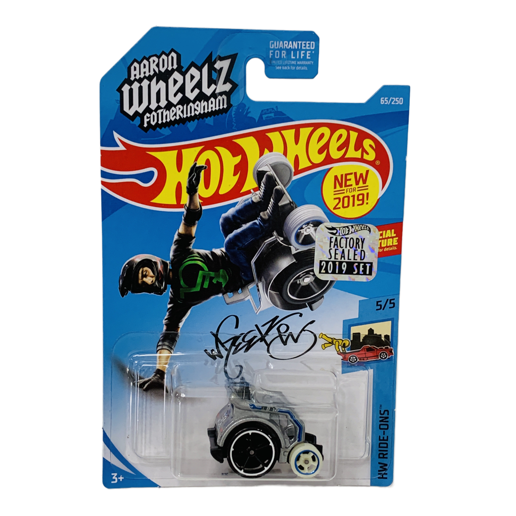 Hot Wheels 2019 Factory Set #65 Wheelie Chair - Silver