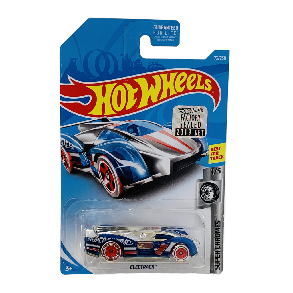 Hot Wheels 2019 Factory Set #73 Electrack - Blue