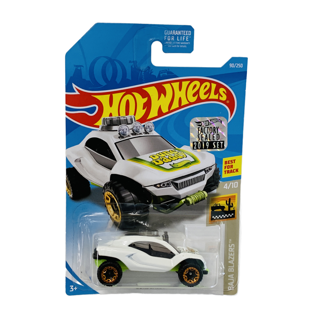 Hot Wheels 2019 Factory Set #90 Dune Daddy - White