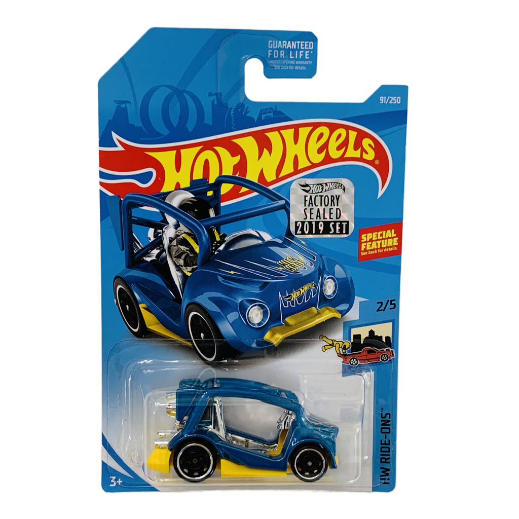 Hot Wheels 2019 Factory Set #91 Kick Kart - Blue