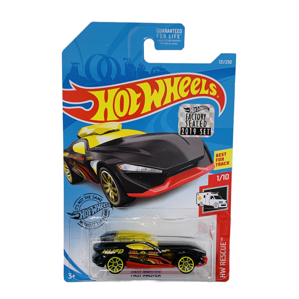 Hot Wheels 2019 Factory Set #121 Fast Master - Black