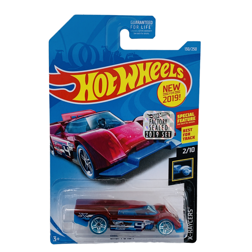 Hot Wheels 2019 Factory Set #130 Gruppo X24 - Red With Cracked Blister