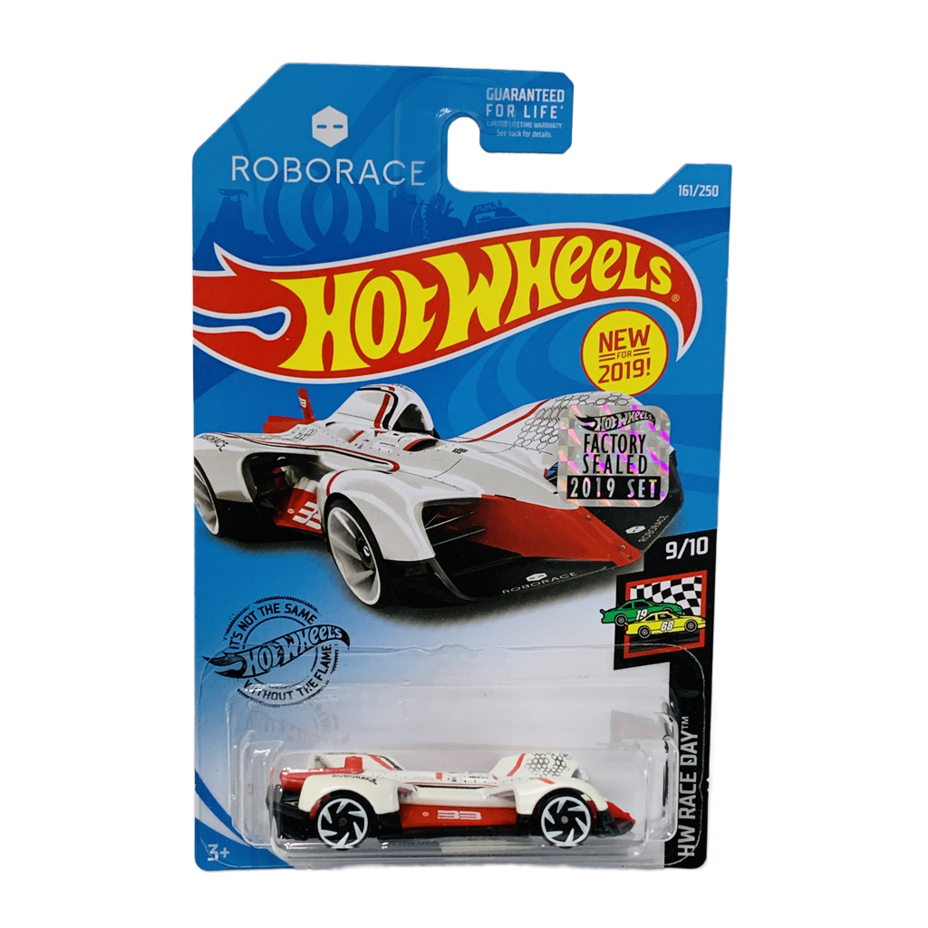 Hot Wheels 2019 Factory Set #161 Roborace Robocar - White