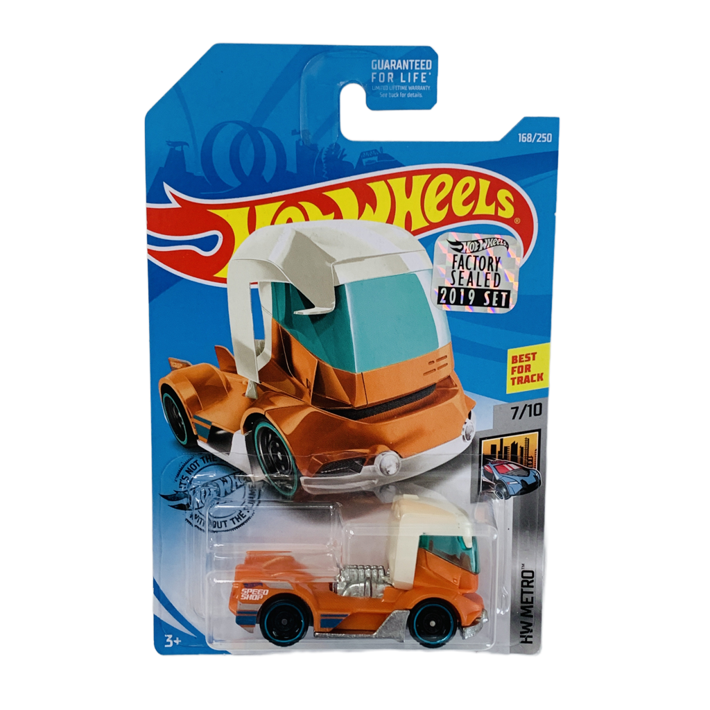 Hot Wheels 2019 Factory Set #168 Rig Heat - Orange