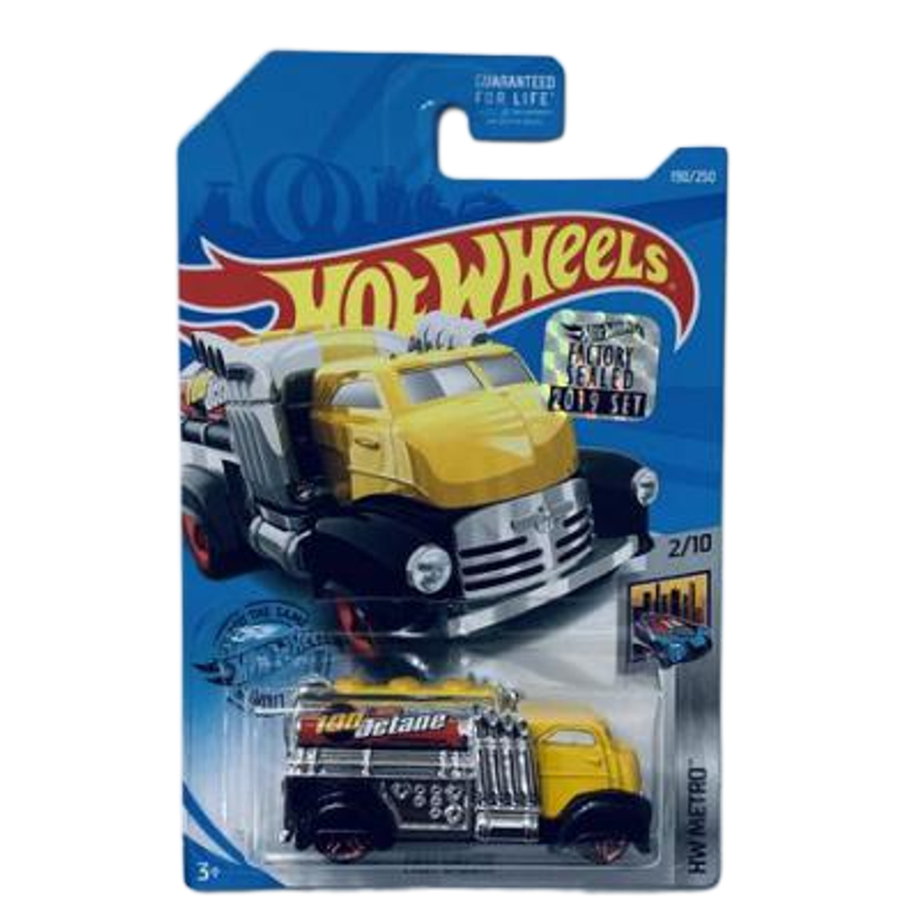 Hot Wheels 2019 Factory Set #190 Fast Gassin' - Yellow