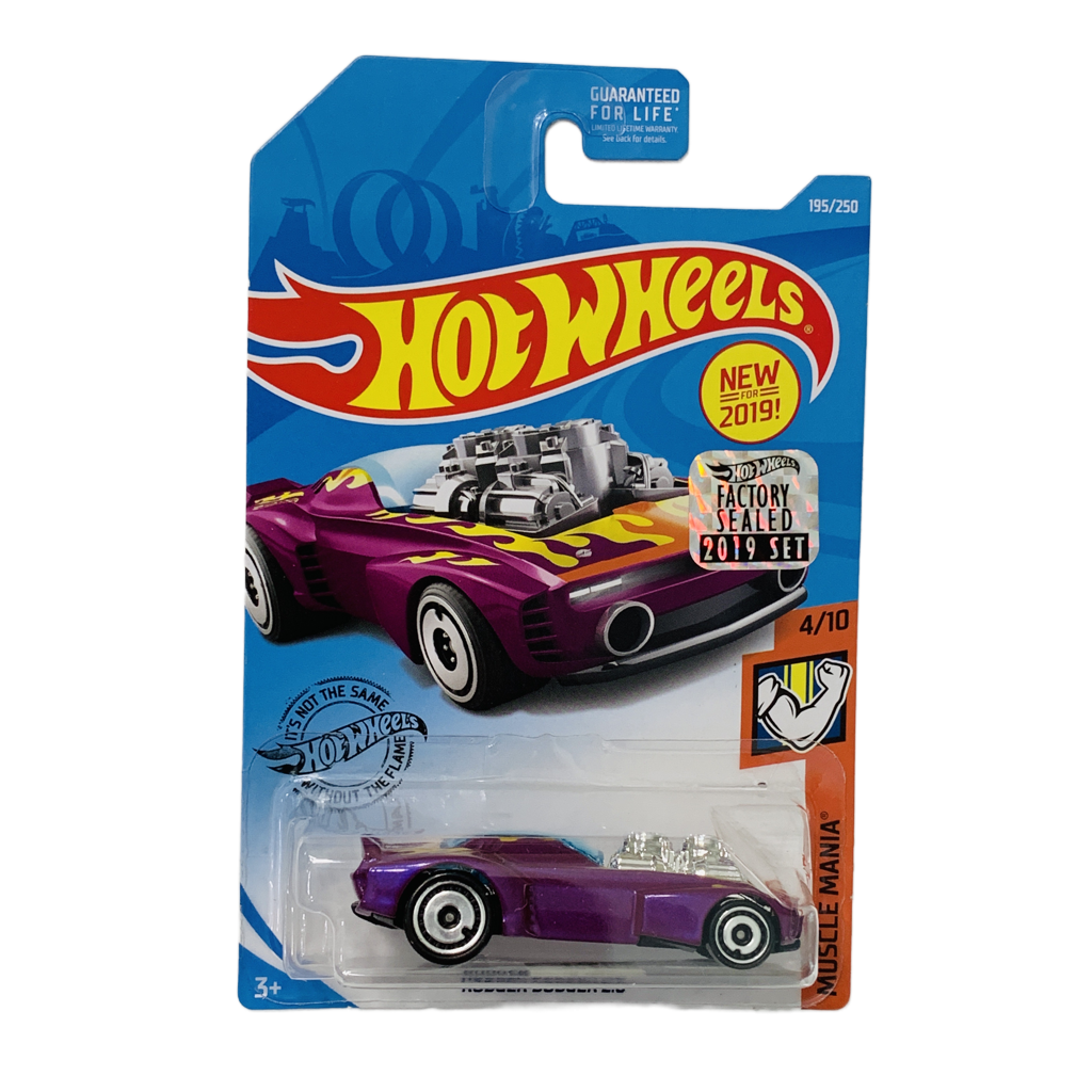 Hot Wheels 2019 Factory Set #195 Rodger Dodger 2.0 - Purple