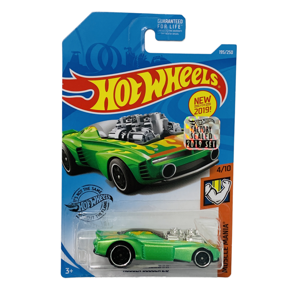 Hot Wheels 2019 Factory Set #195 Rodger Dodger 2.0 - Green