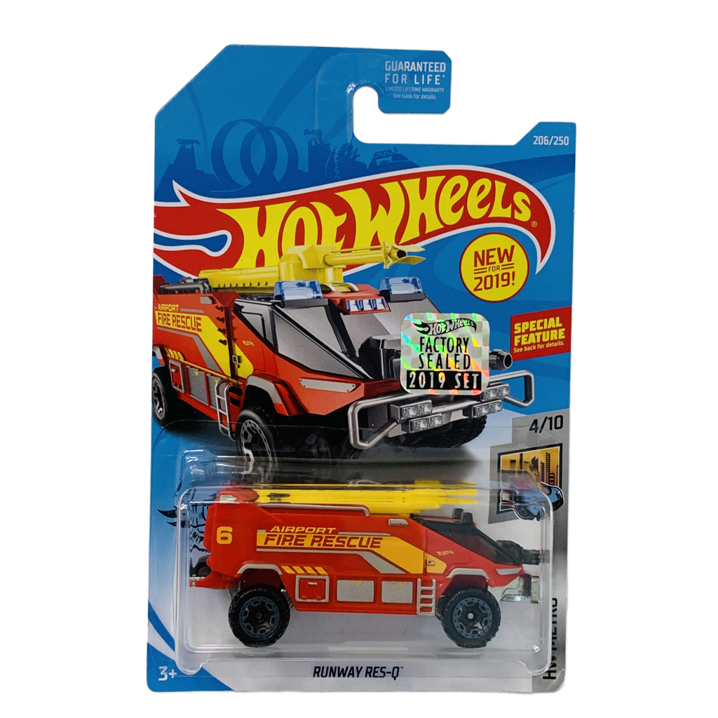 Hot Wheels 2019 Factory Set #206 Runway Res-Q