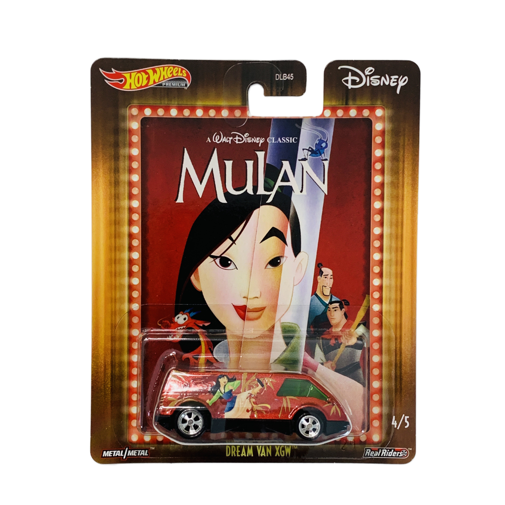 Hot Wheels Disney Mulan Dream Van XGW