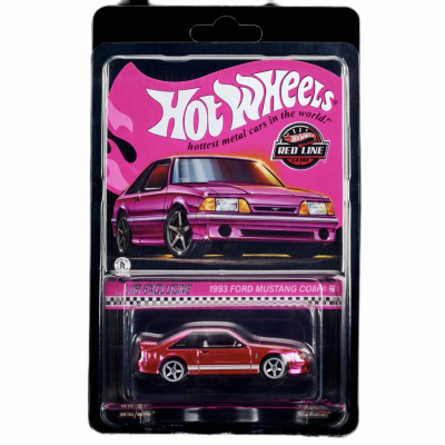 Hot Wheels Redline Club Exclusive 1993 Ford Mustang Cobra R 1