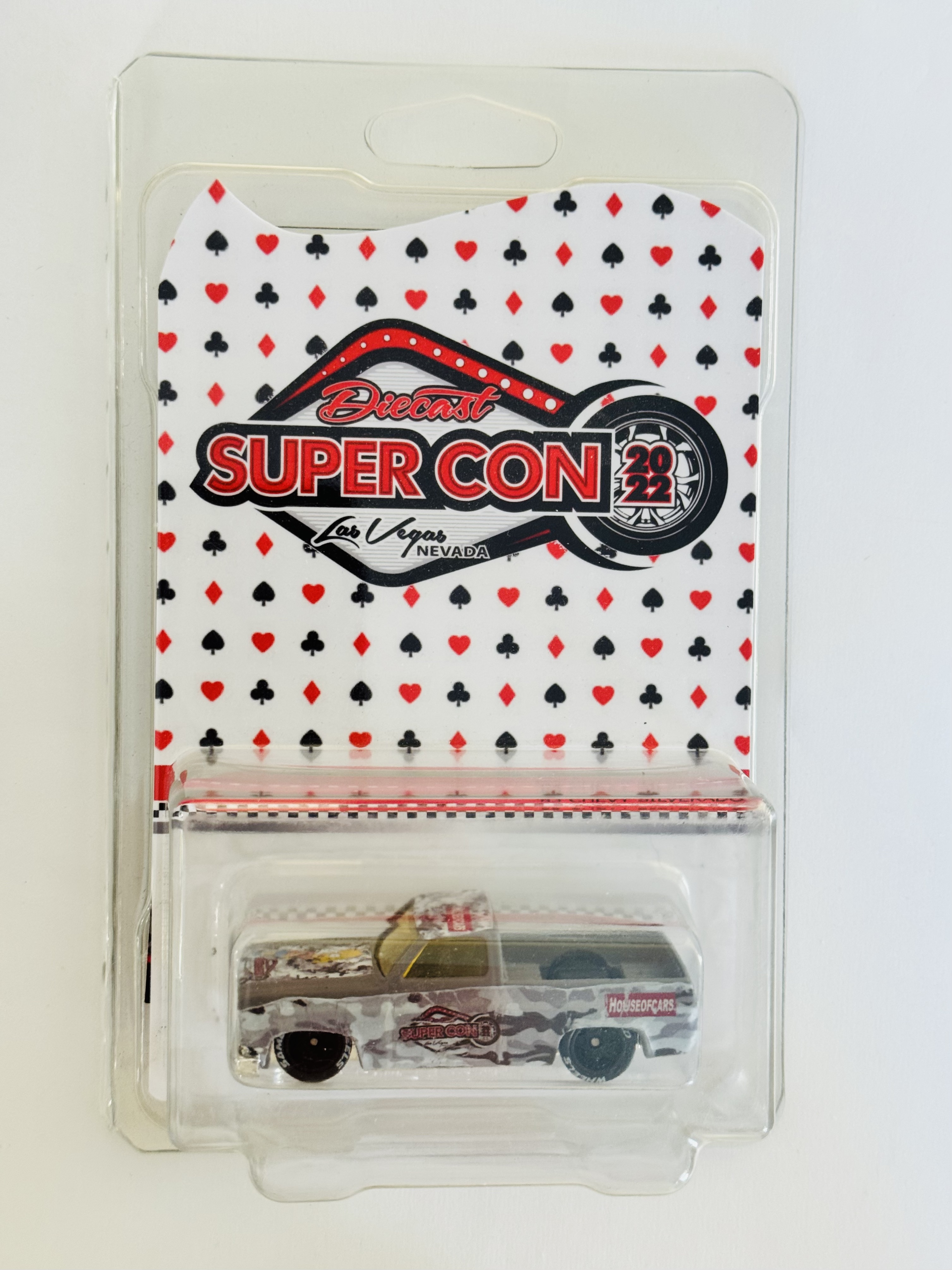 Hot Wheels 2022 Diecast SuperCon VIP Exclusive '83 Chevy Silverado - 1 of 100