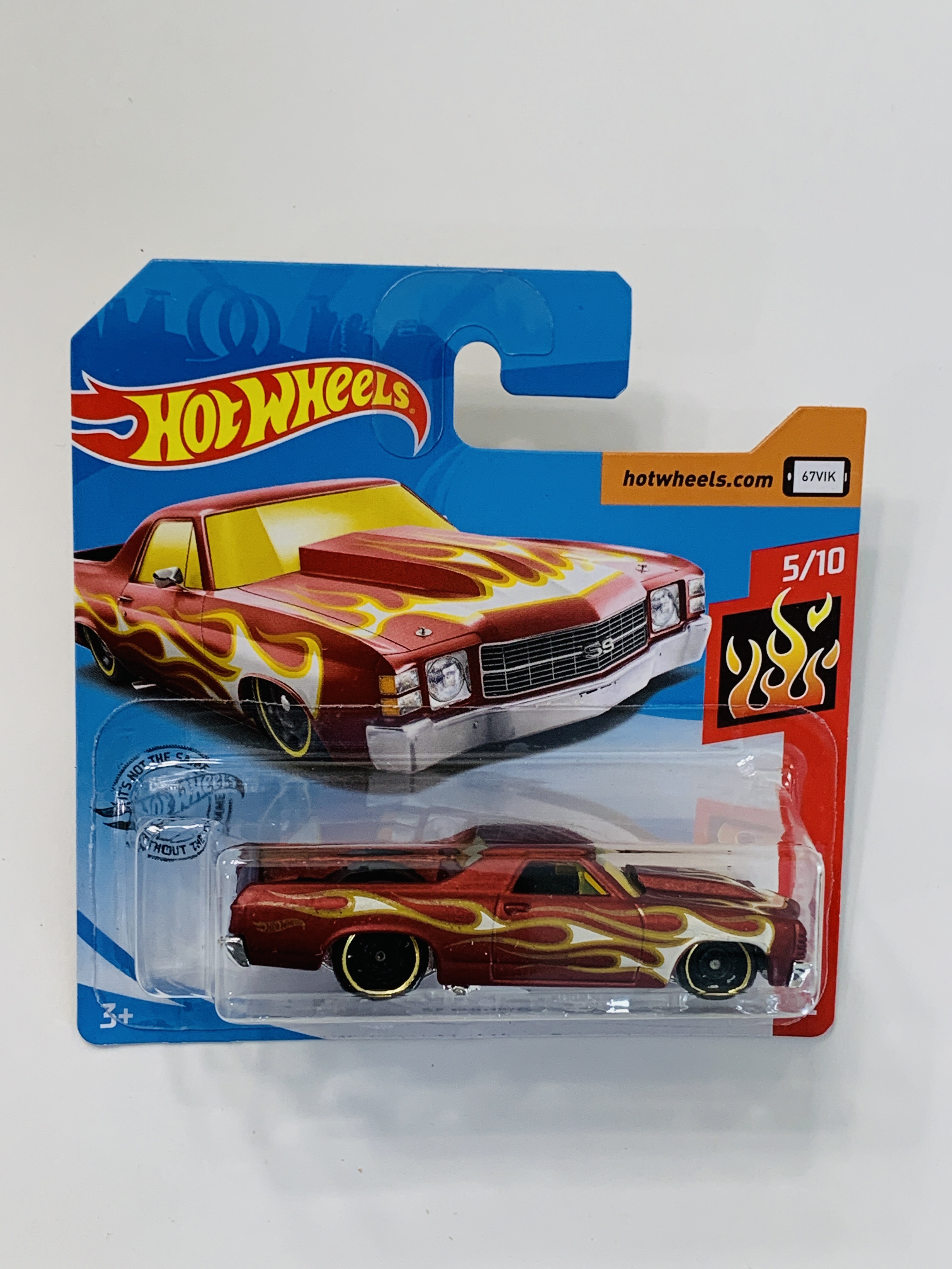 Hot Wheels #8 '71 El Camino - Short Card