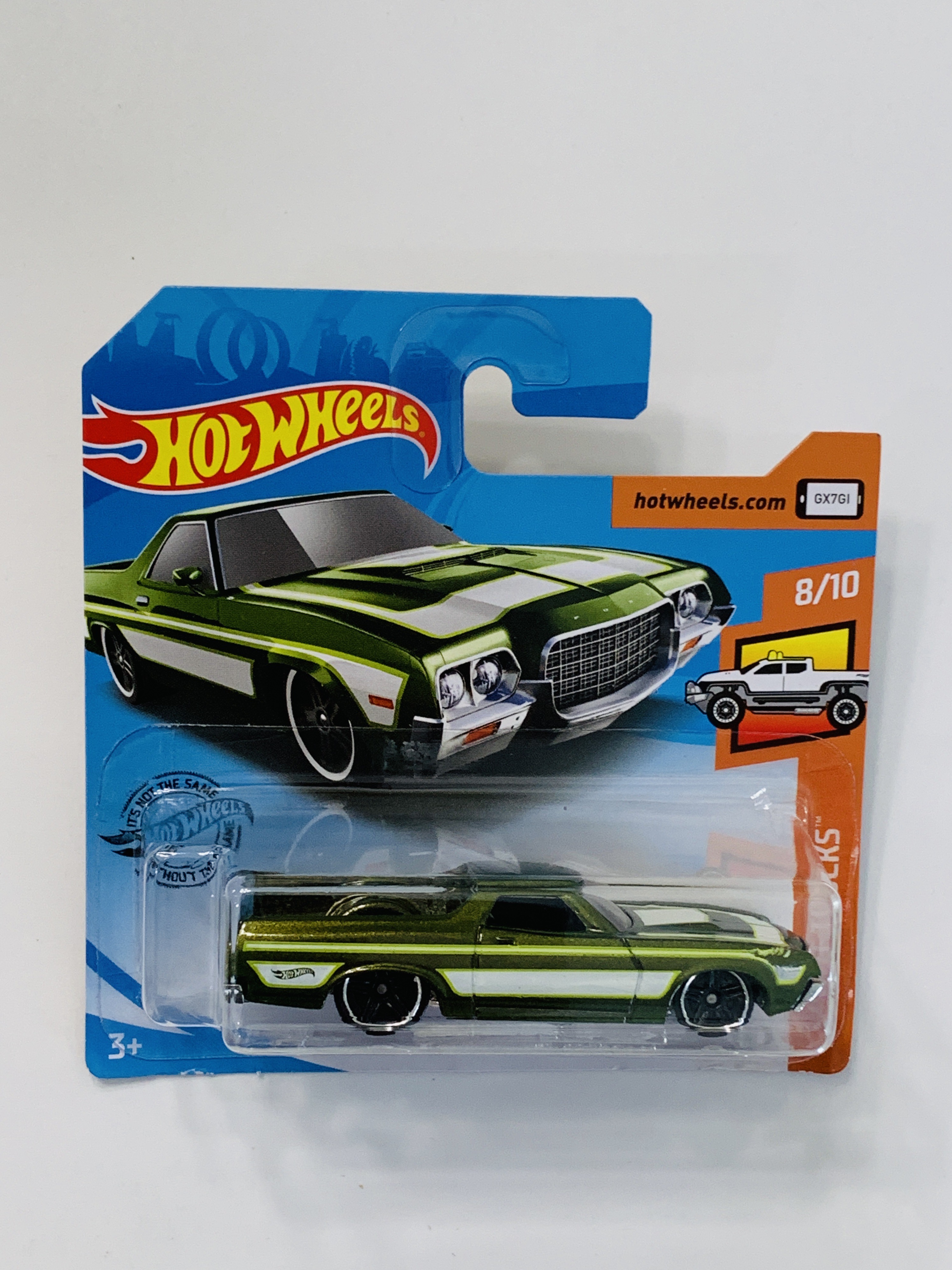 Hot Wheels #29 '72 Ford Ranchero - Short Card