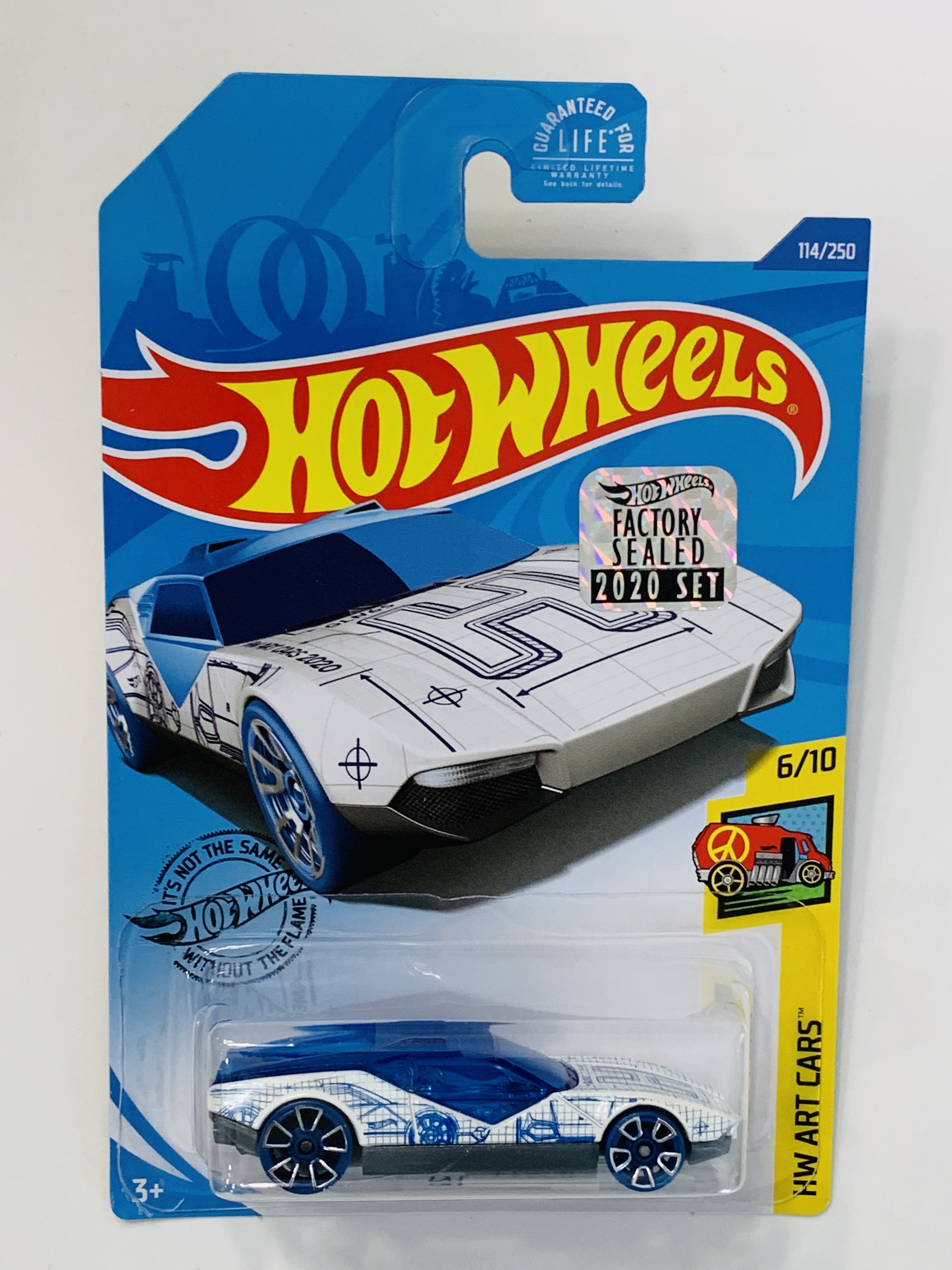 Hot Wheels 2020 Factory Set #114 La Fasta - White