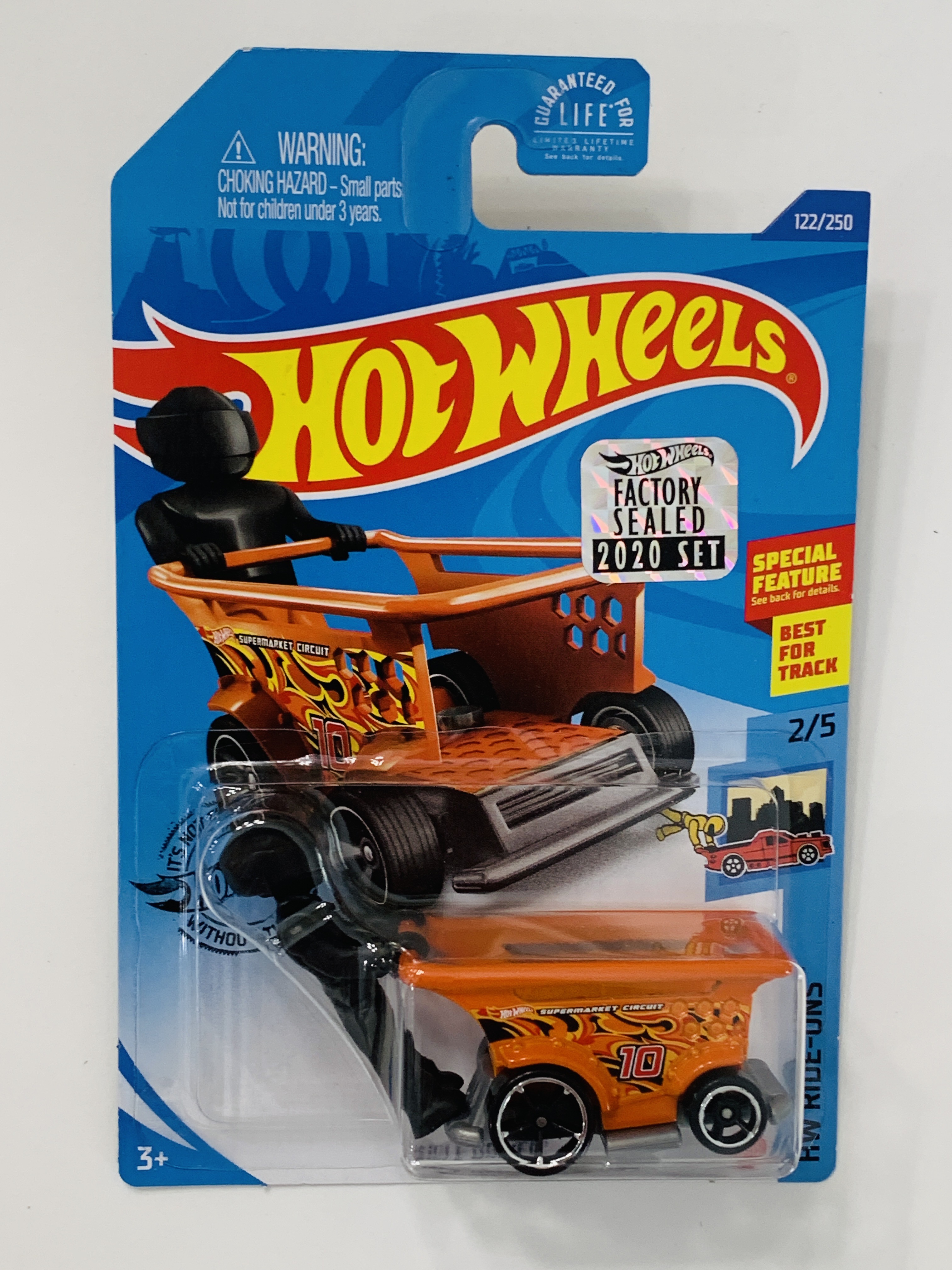 Hot Wheels 2020 Factory Set #122 Aisle Driver - Orange