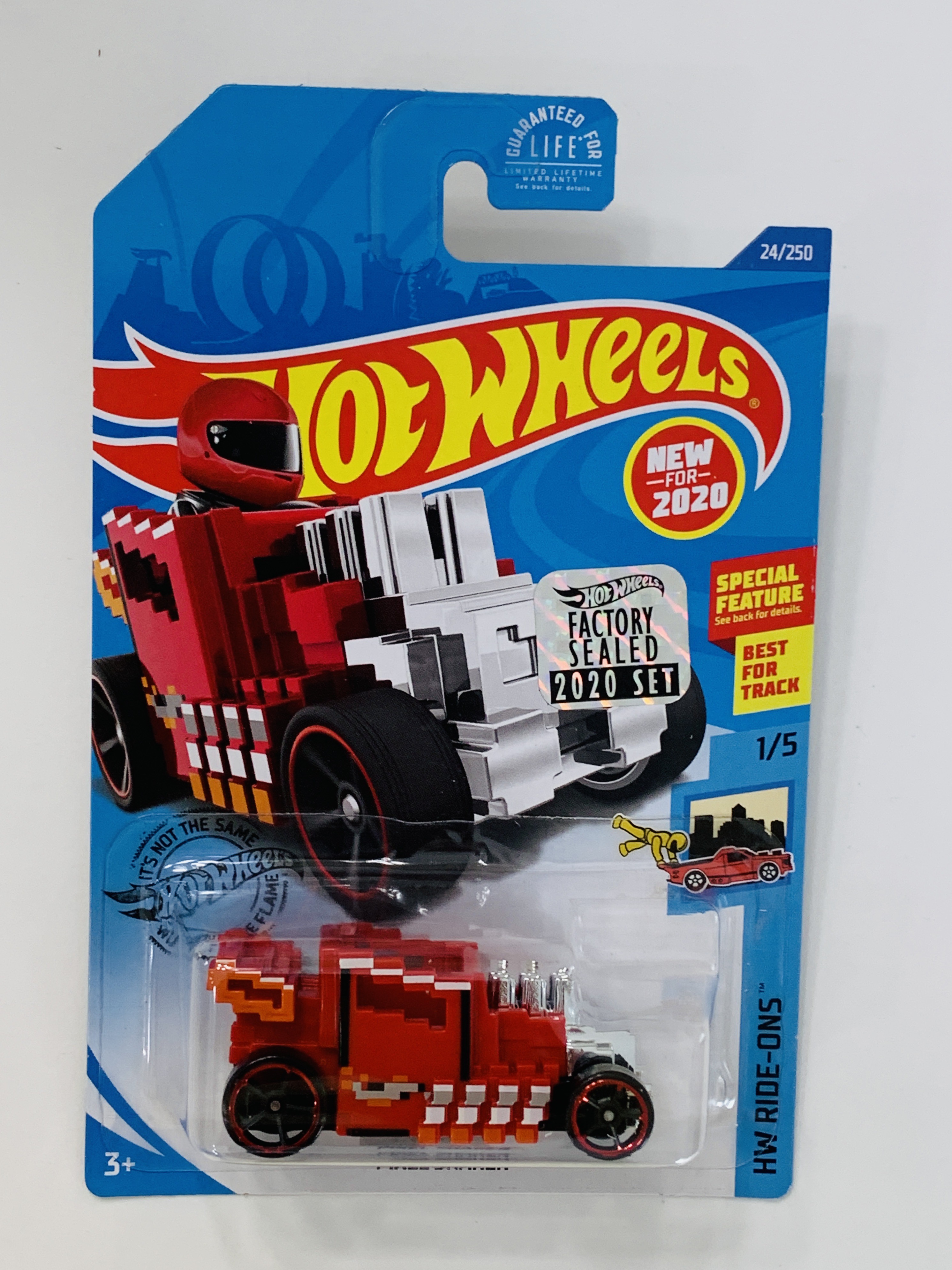 Hot Wheels 2020 Factory Set #24 Pixel Shaker - Red