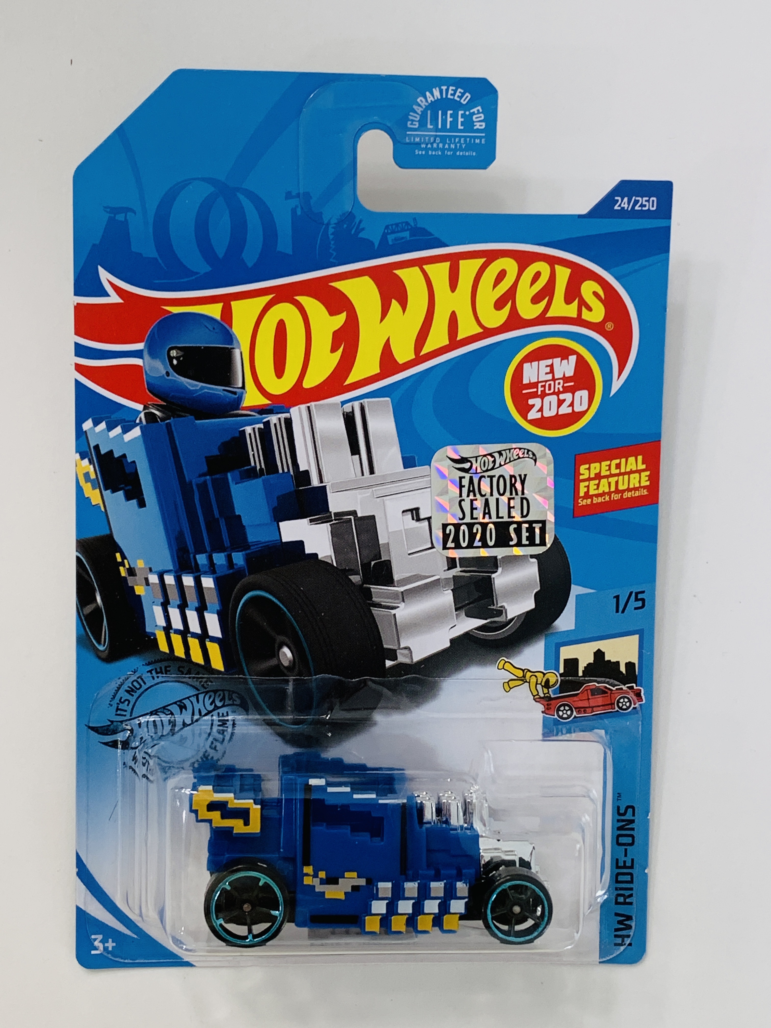 Hot Wheels 2020 Factory Set #24 Pixel Shaker - Blue