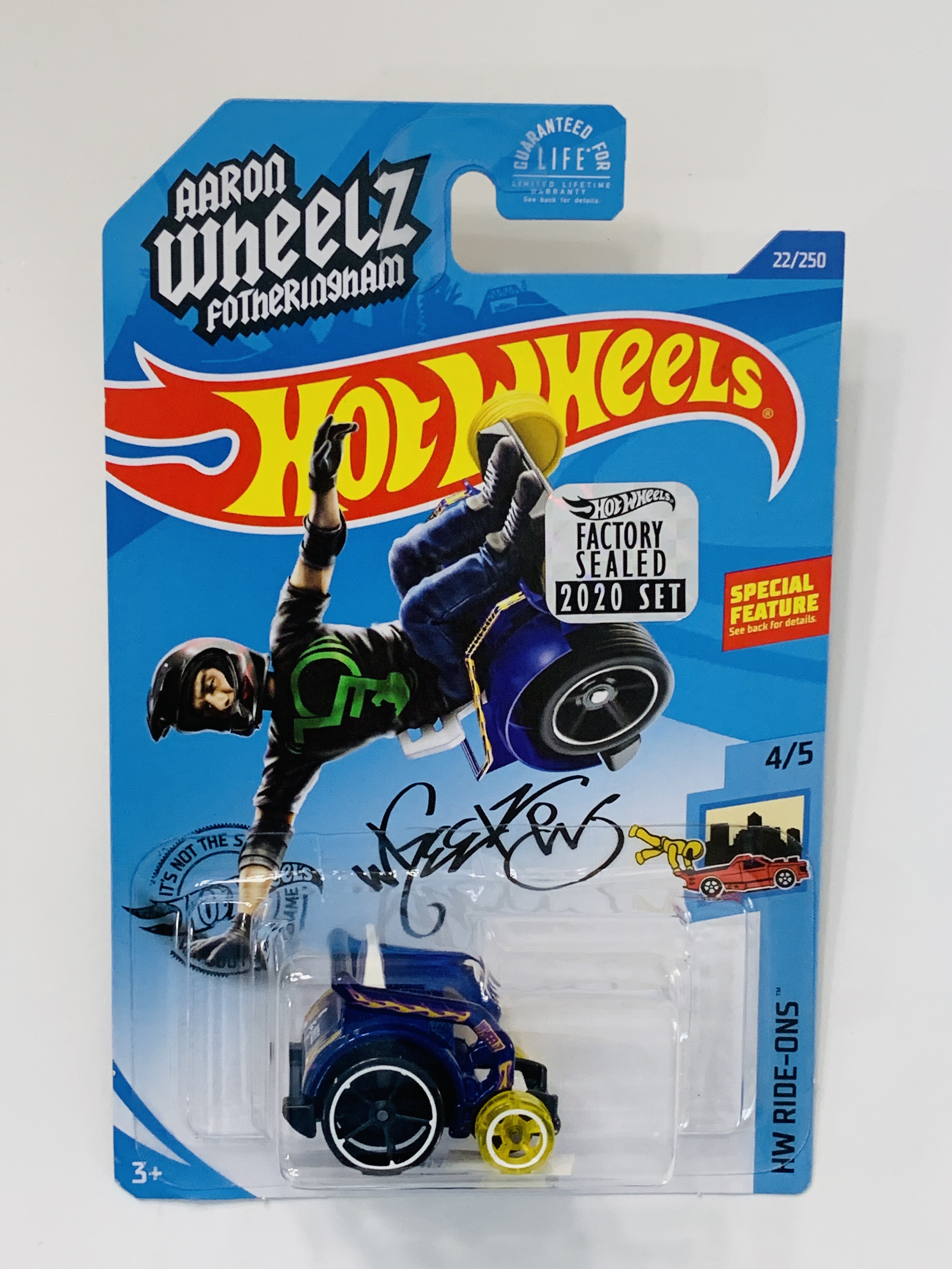 Hot Wheels 2020 Factory Set #22 Wheelie Chair - Blue