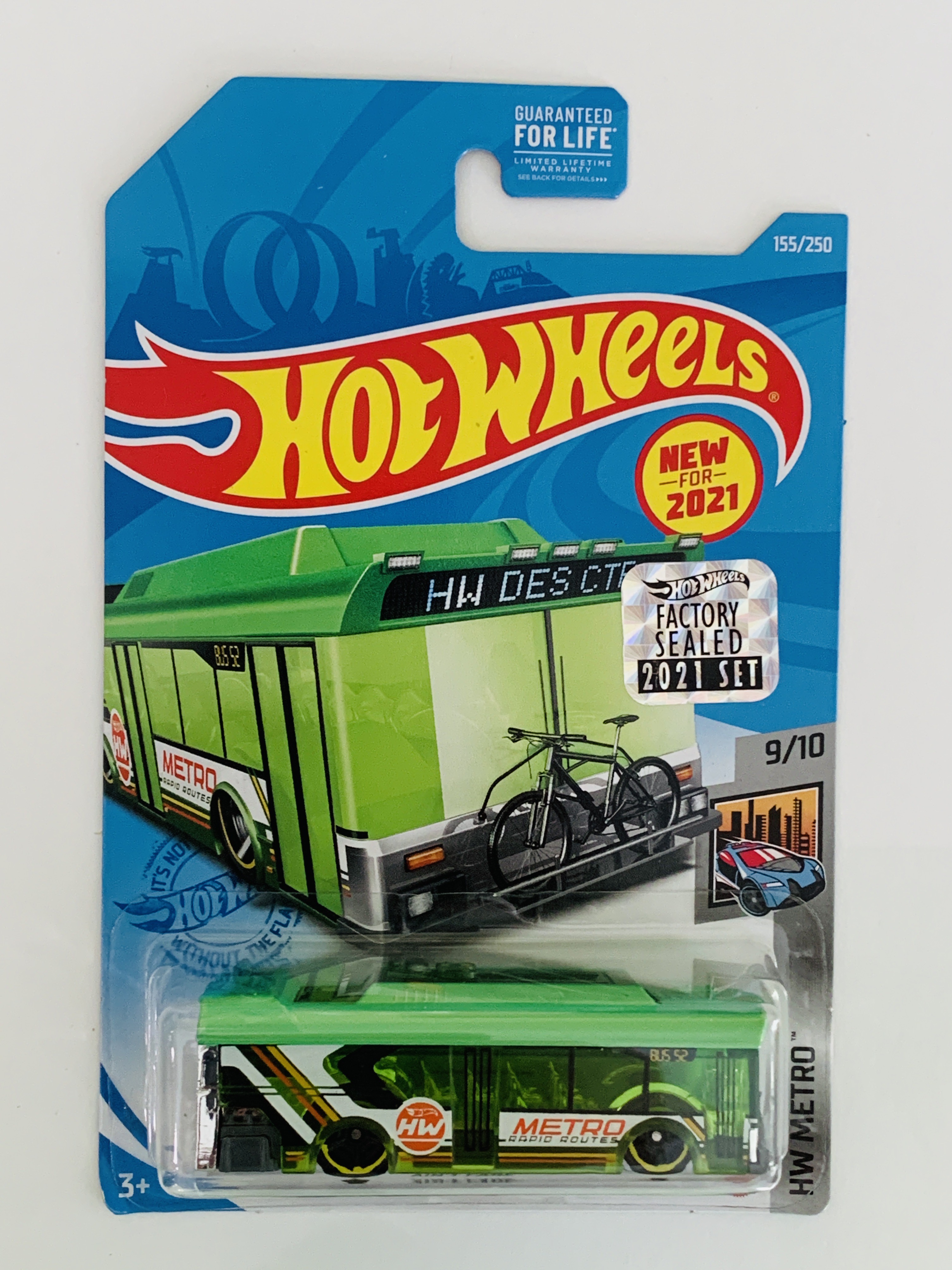 Hot Wheels 2021 Factory Set #155 Ain't Fare - Green