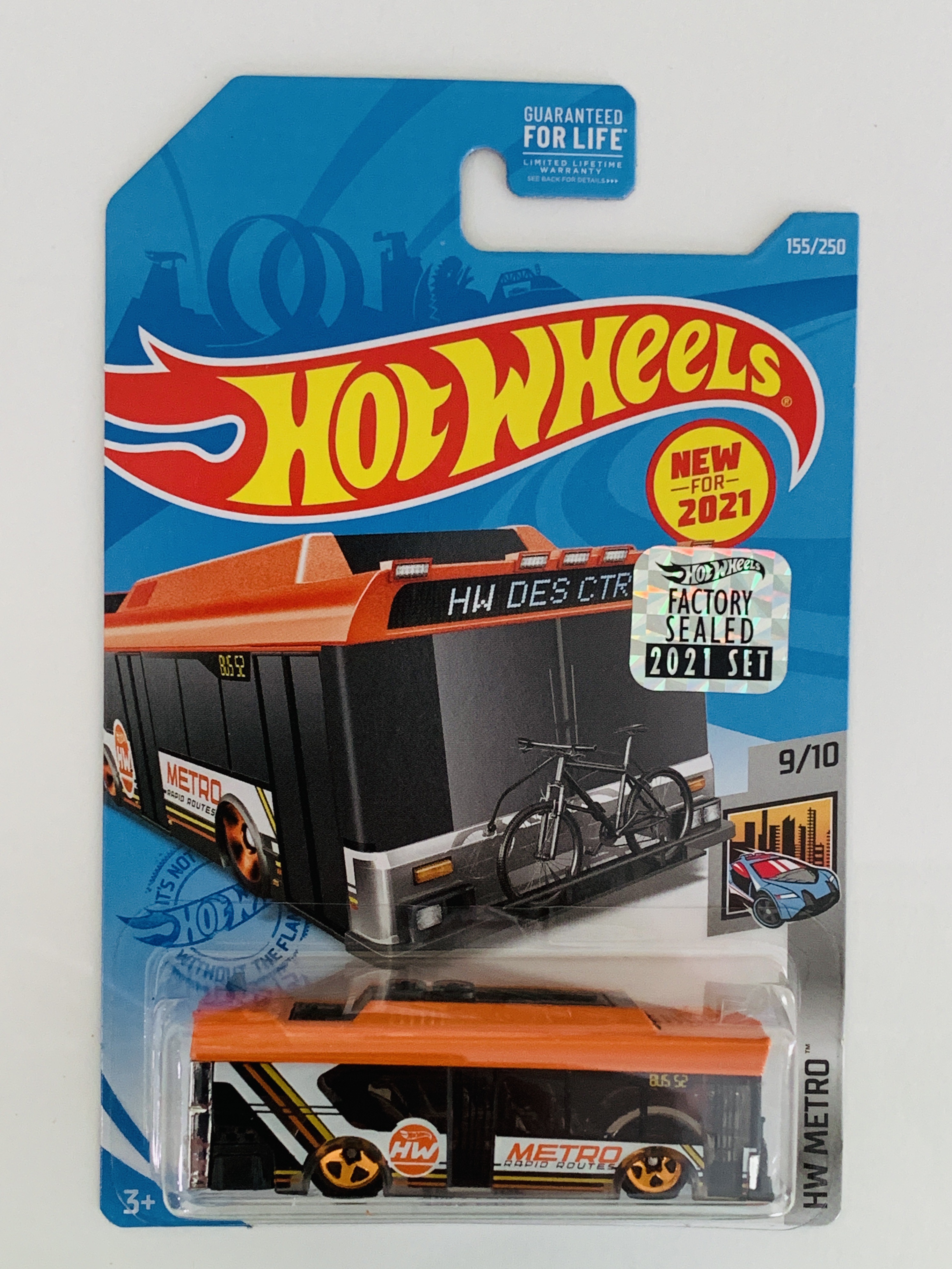 Hot Wheels 2021 Factory Set #155 Ain't Fare - Orange