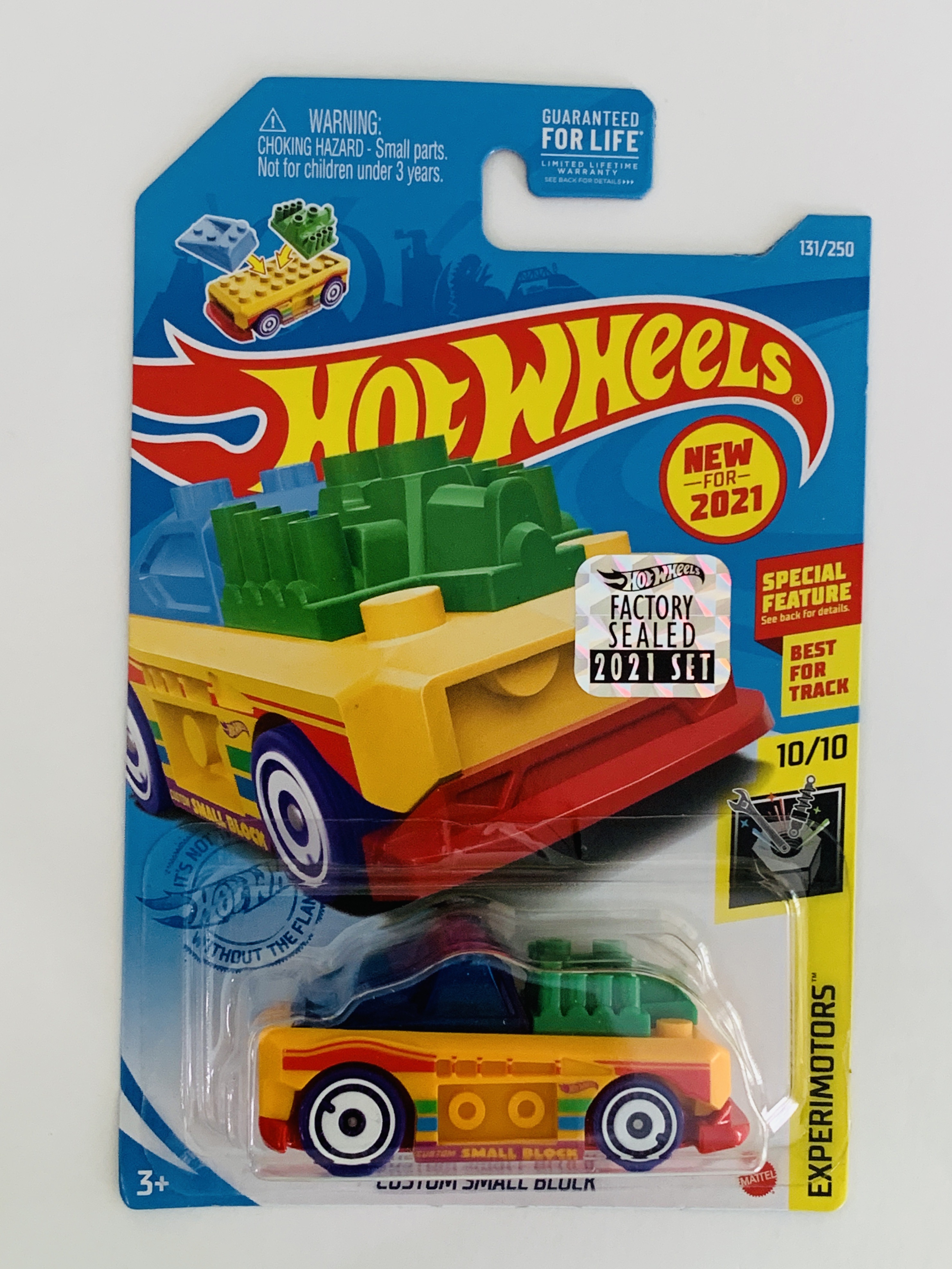 Hot Wheels 2021 Factory Set #131 Custom Small Block - Yellow