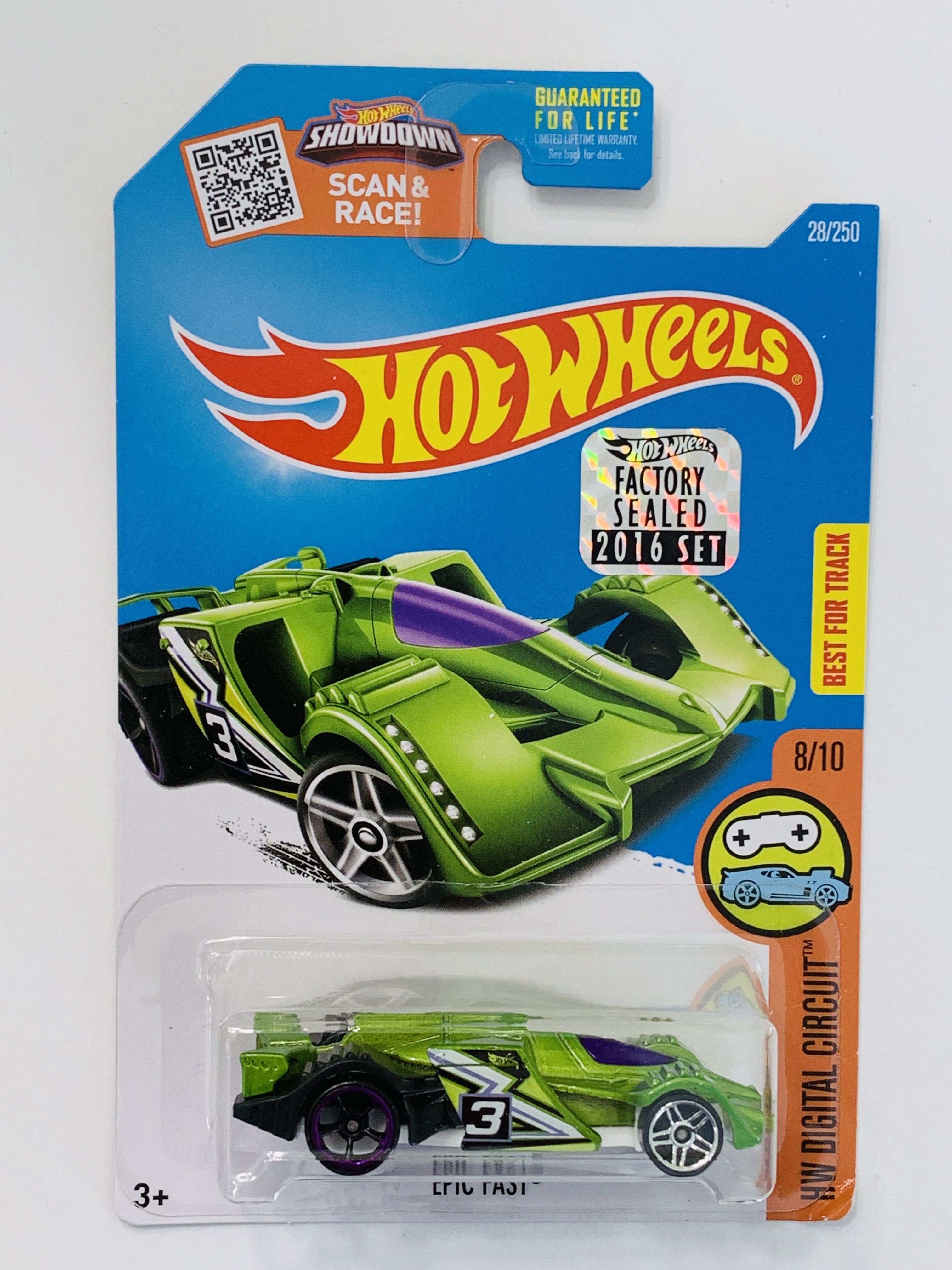 Hot Wheels #28 2016 Factory Set Epic Fast