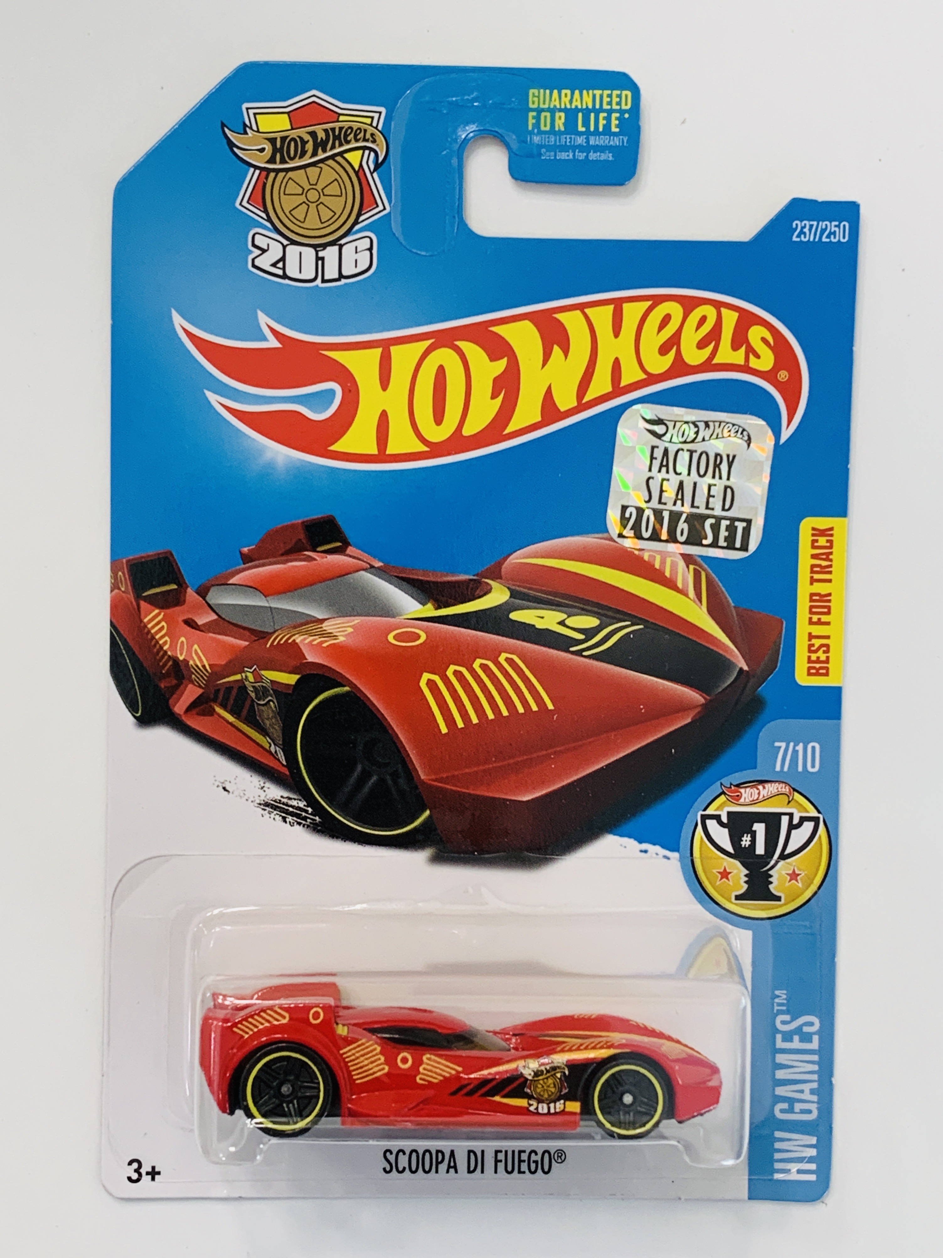  Hot Wheels #237 2016 Factory Set Scoopa Di Fuego