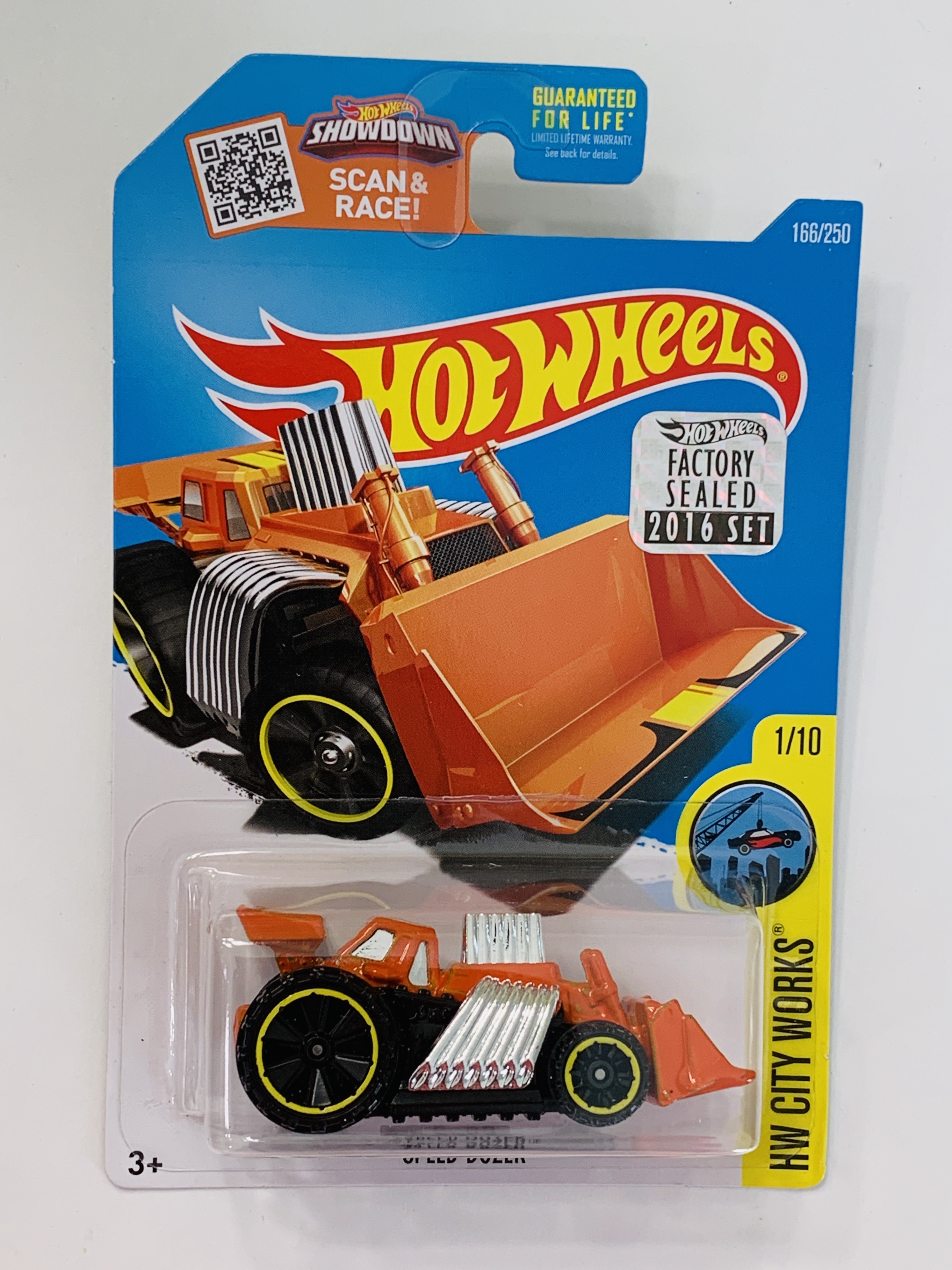 Hot Wheels #166 2016 Factory Set Speed Dozer