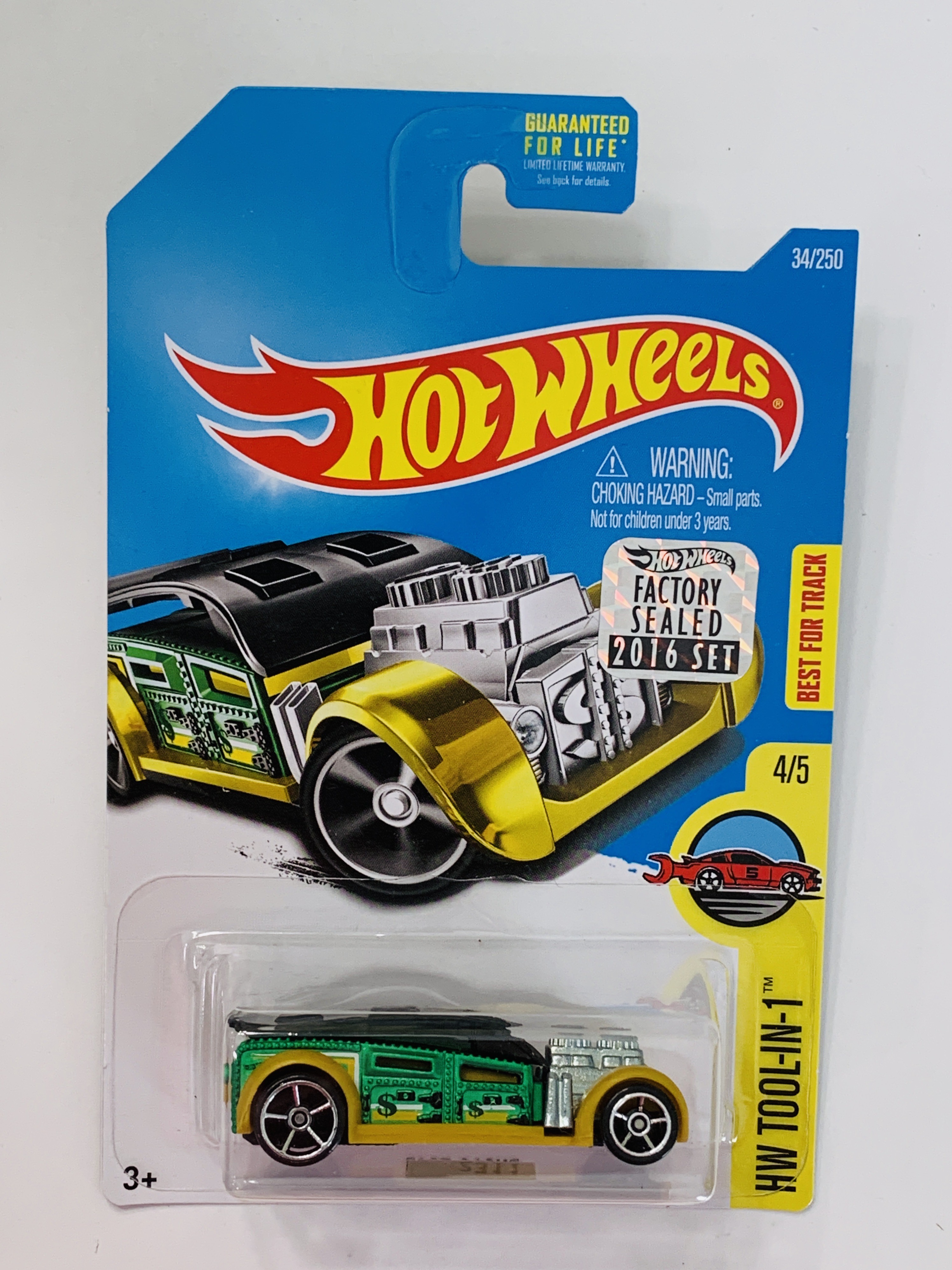 Hot Wheels #34 2016 Factory Set Fast Cash