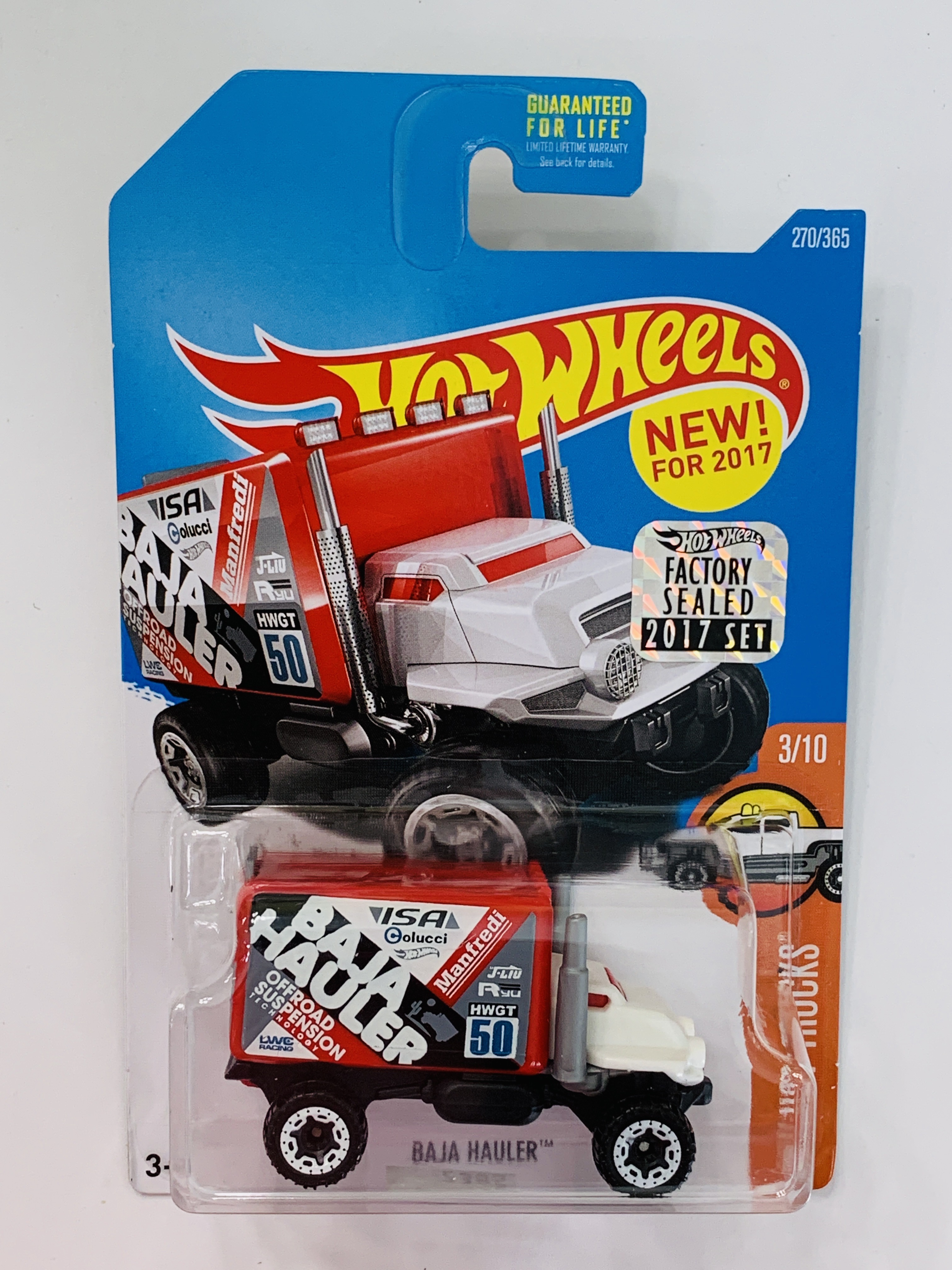 Hot Wheels #270 2017 Factory Set Baja Hauler