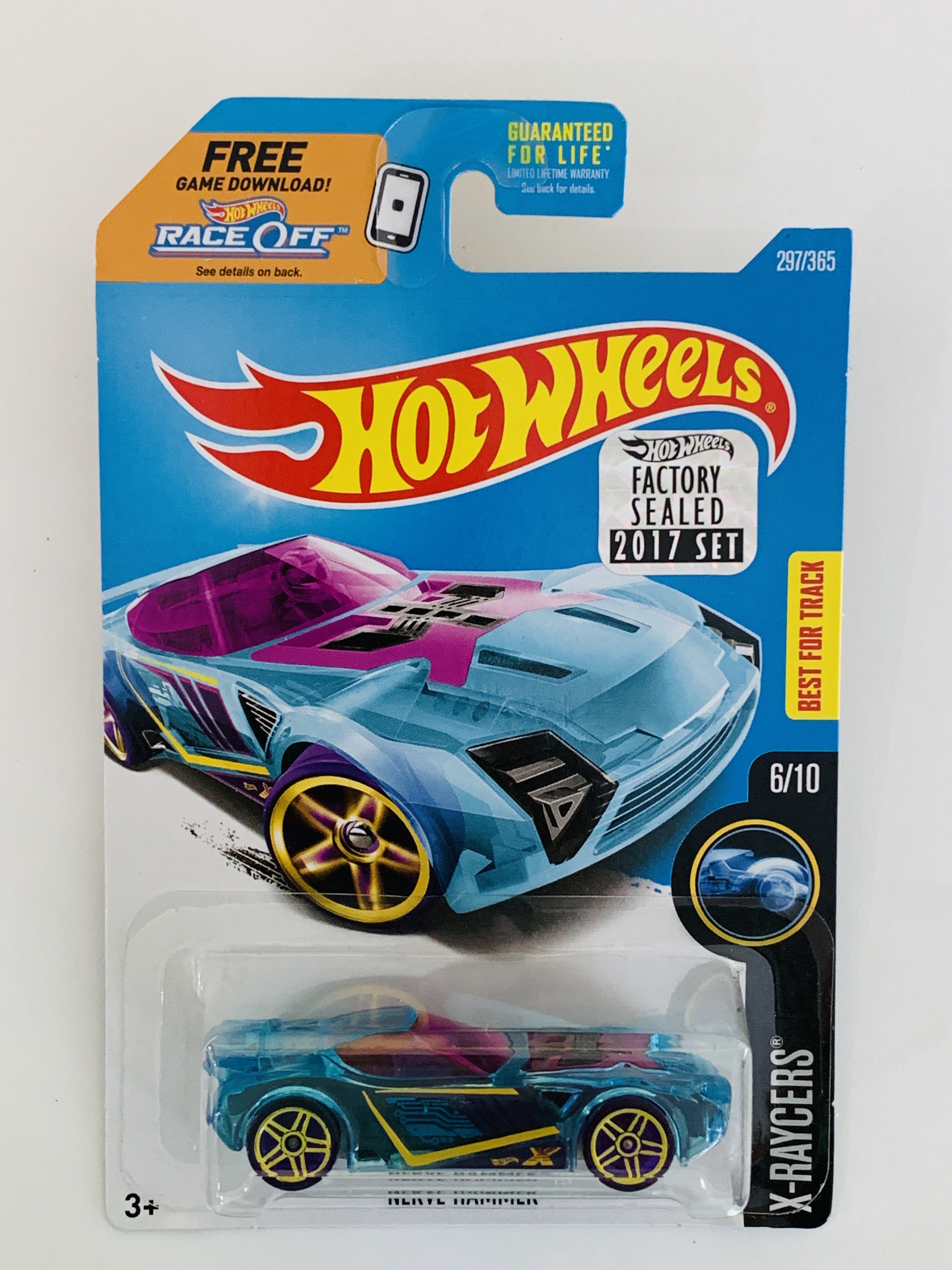 Hot Wheels #297 2017 Factory Set Nerve Hammer