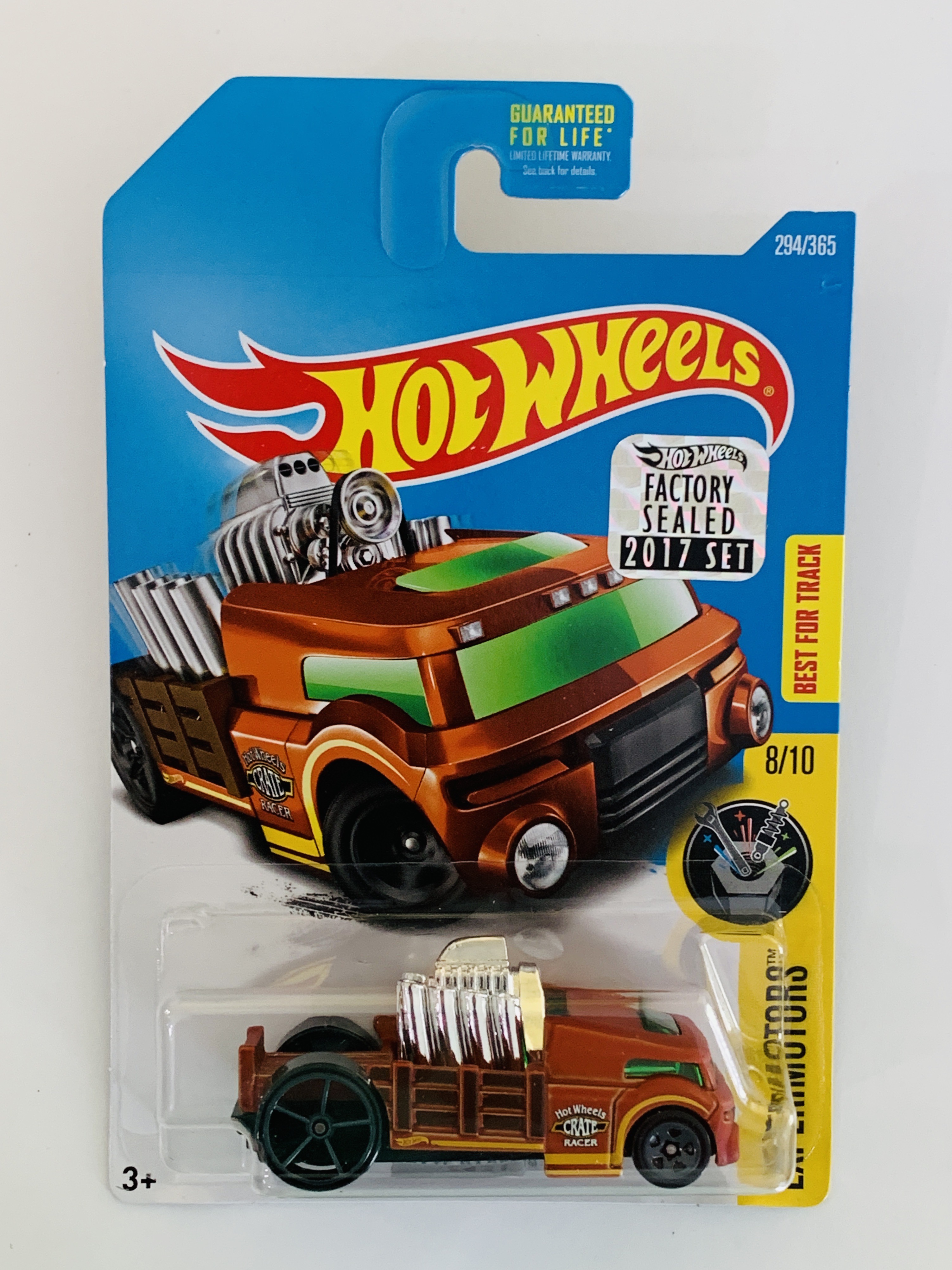  Hot Wheels #294 2017 Factory Set Crate Racer