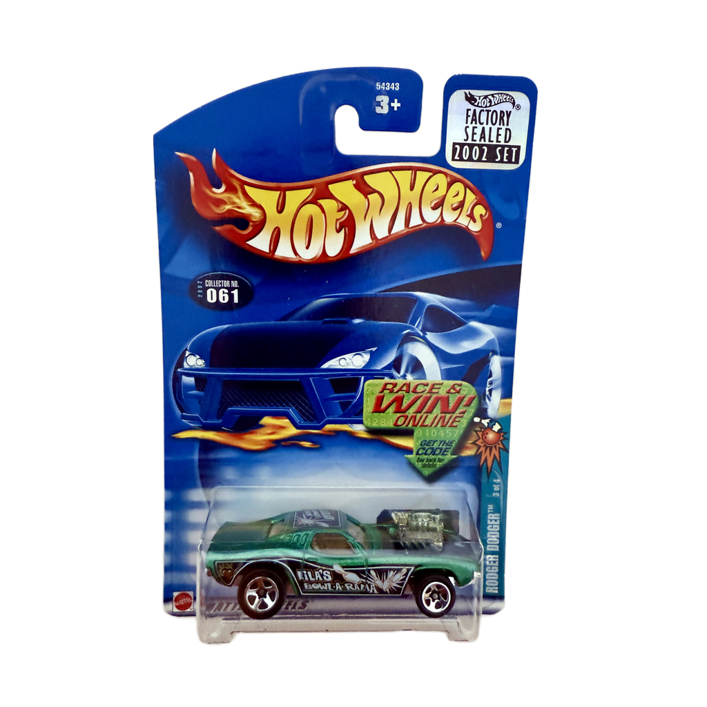 Hot Wheels 2002 Factory Set #061 Rodger Dodger