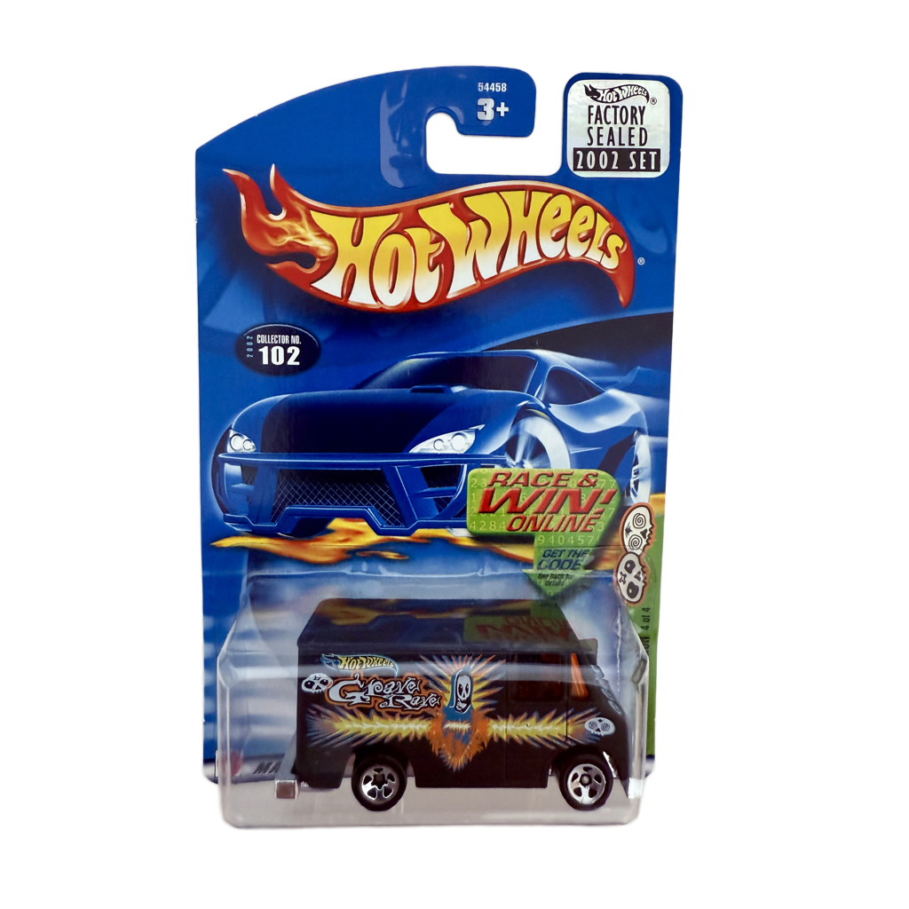 Hot Wheels 2002 Factory Set #102 Grave Rave Wagon