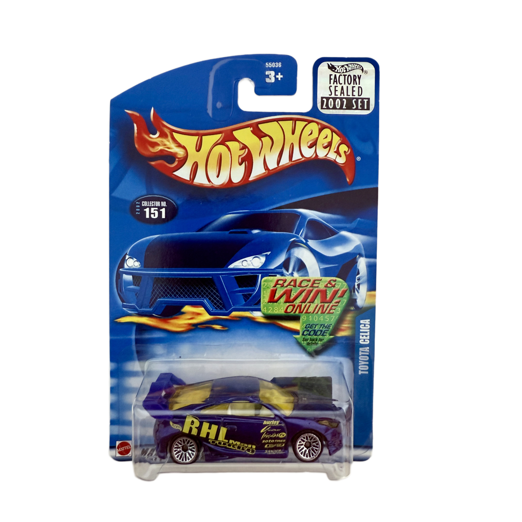 Hot Wheels 2002 Factory Set #151 Toyota Celica