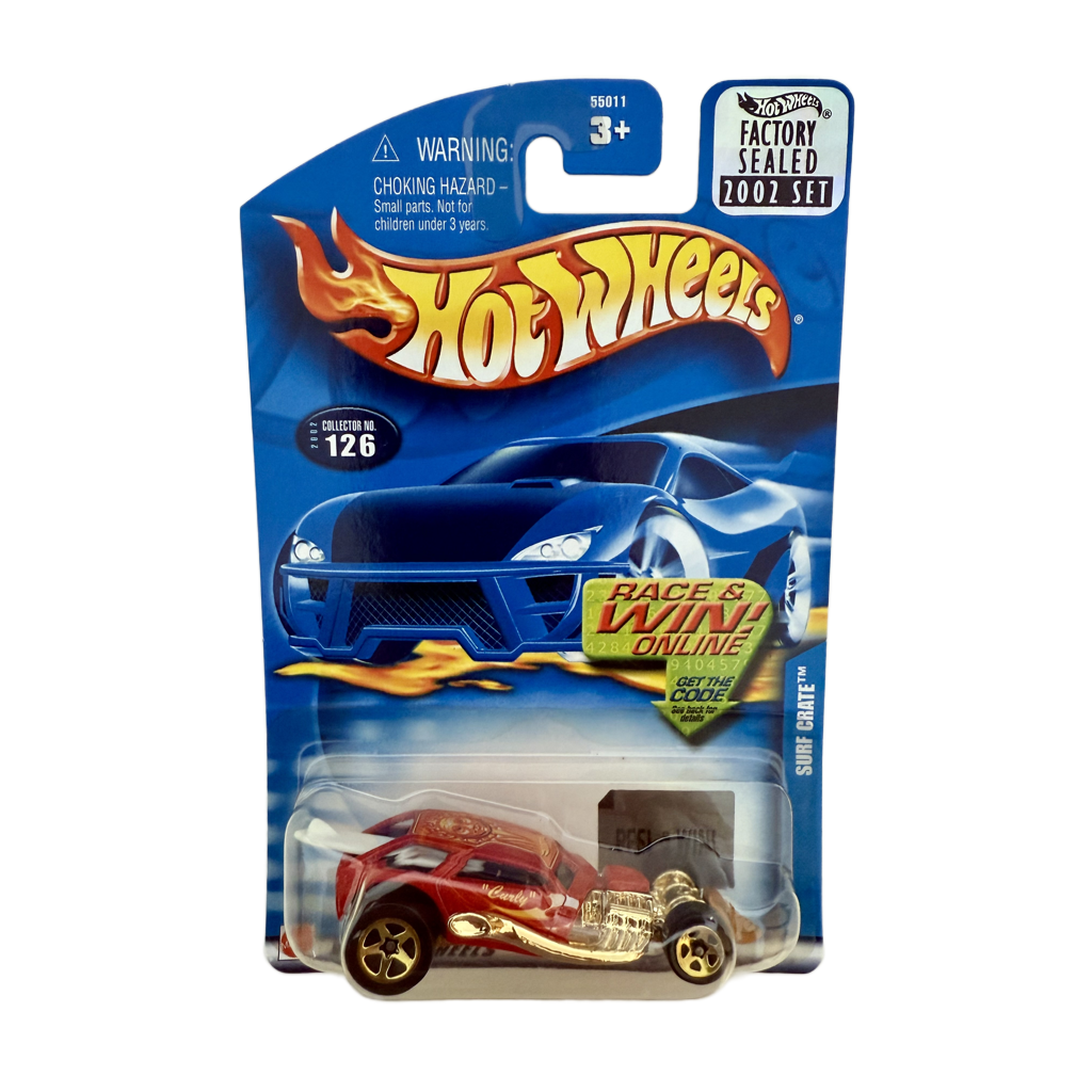 Hot Wheels 2002 Factory Set #126 Surf Crate