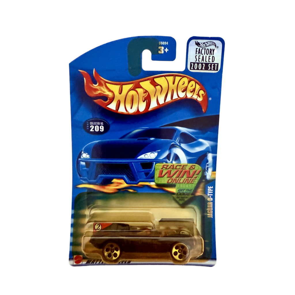Hot Wheels 2002 Factory Set #209 Jaguar D-Type