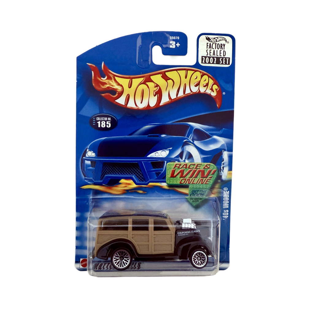 Hot Wheels 2002 Factory Set #185 '40s Woodie