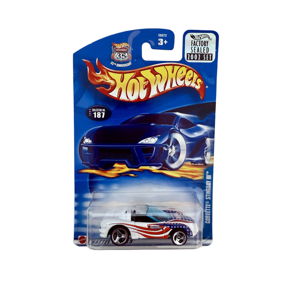 Hot Wheels 2002 Factory Set #187 Corvette Stingray III