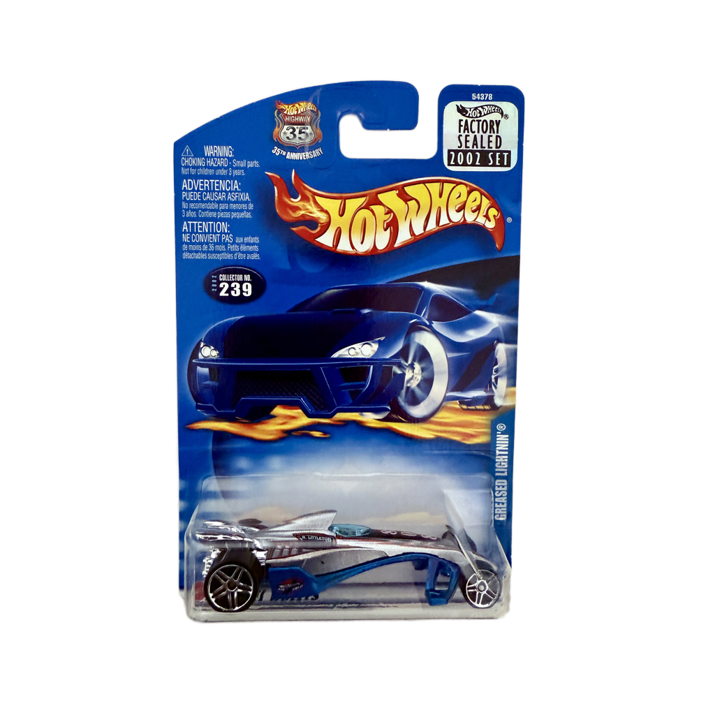 Hot Wheels 2002 Factory Set #239 Greased Lightnin'