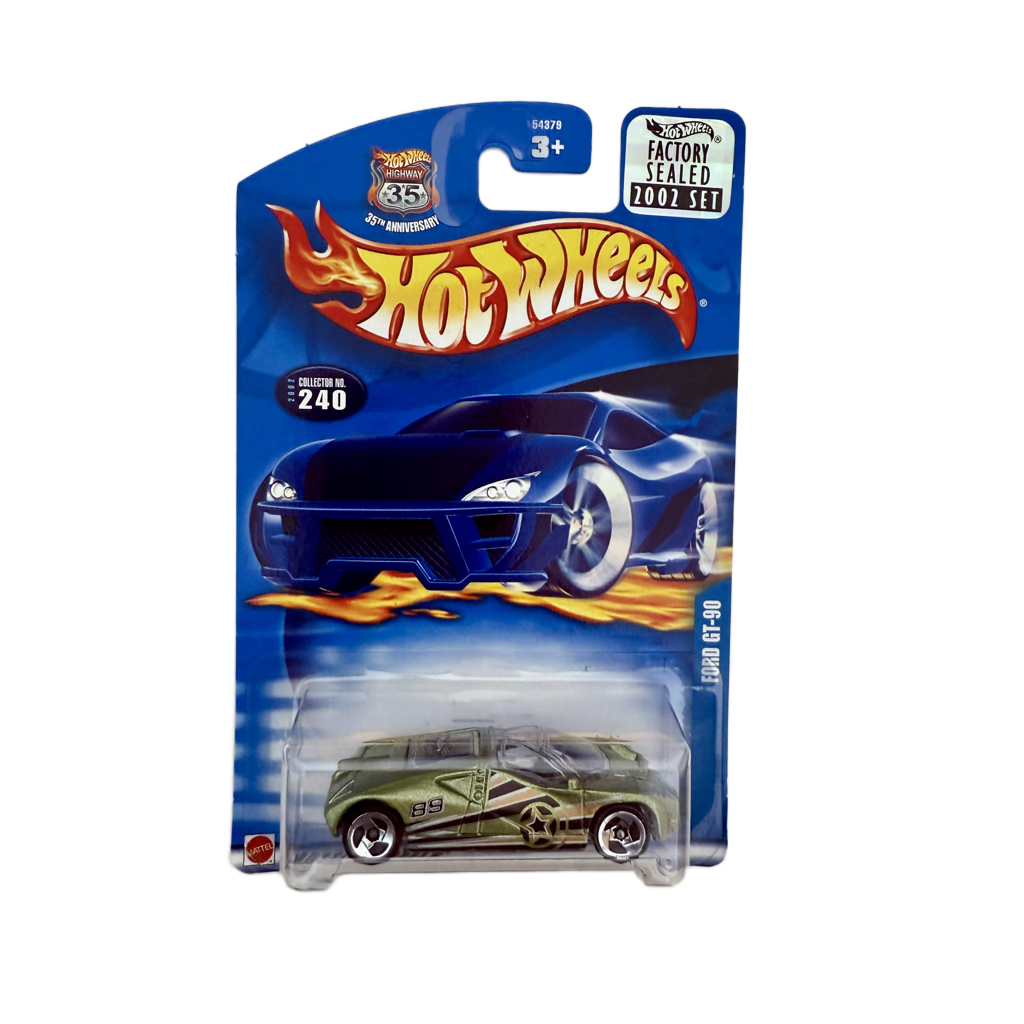 Hot Wheels 2002 Factory Set #240 Ford GT-90