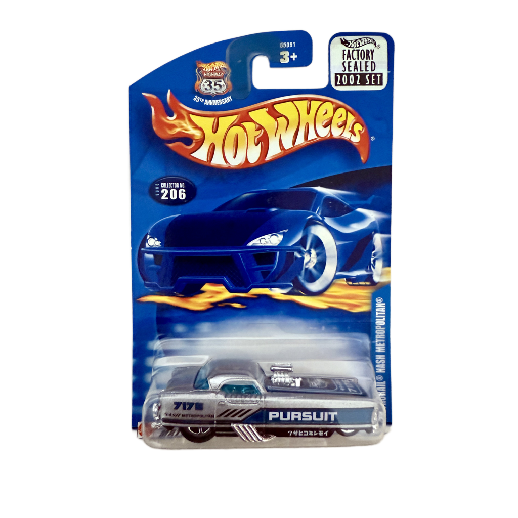Hot Wheels 2002 Factory Set #206 Metrorail Nash Metropolitan