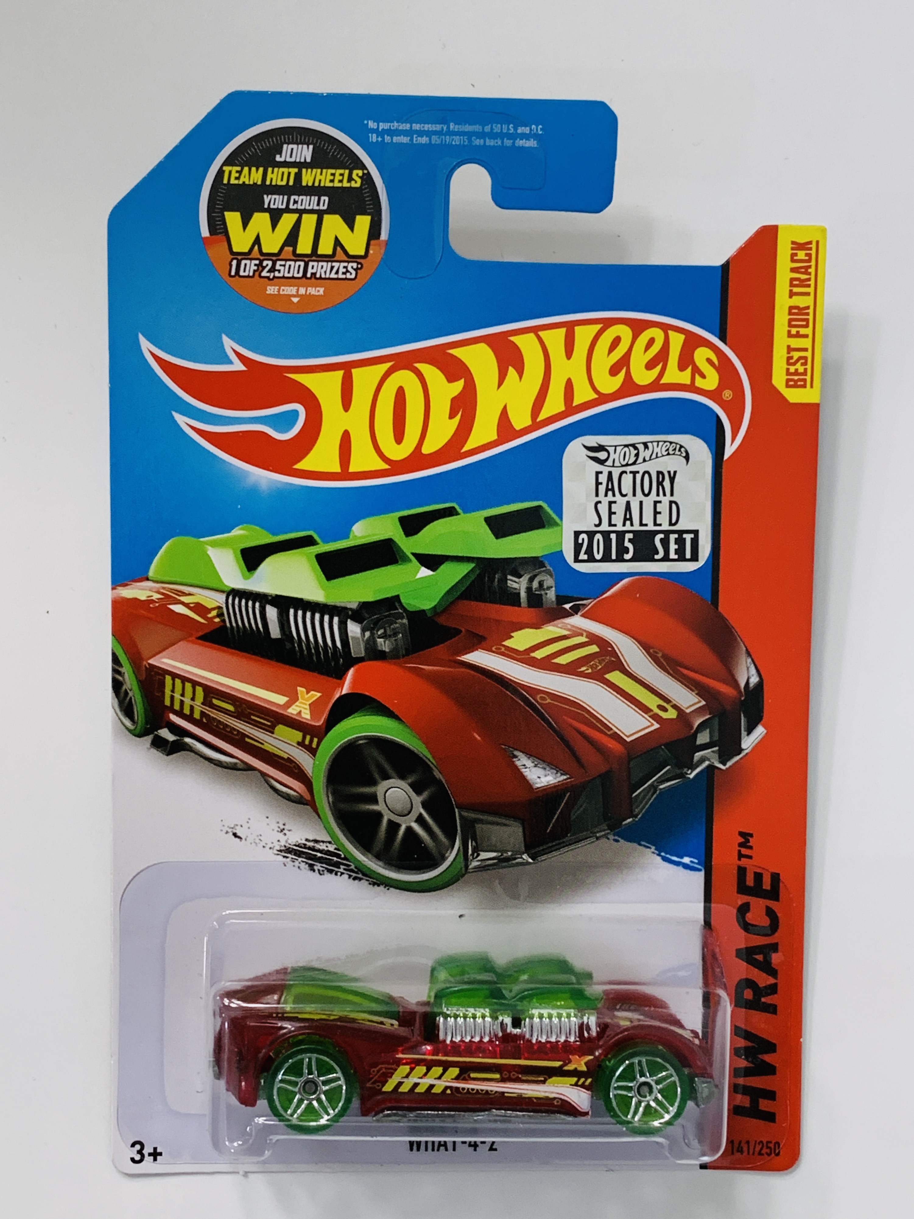 Hot Wheels 2015 Factory Set #141 What-4-2