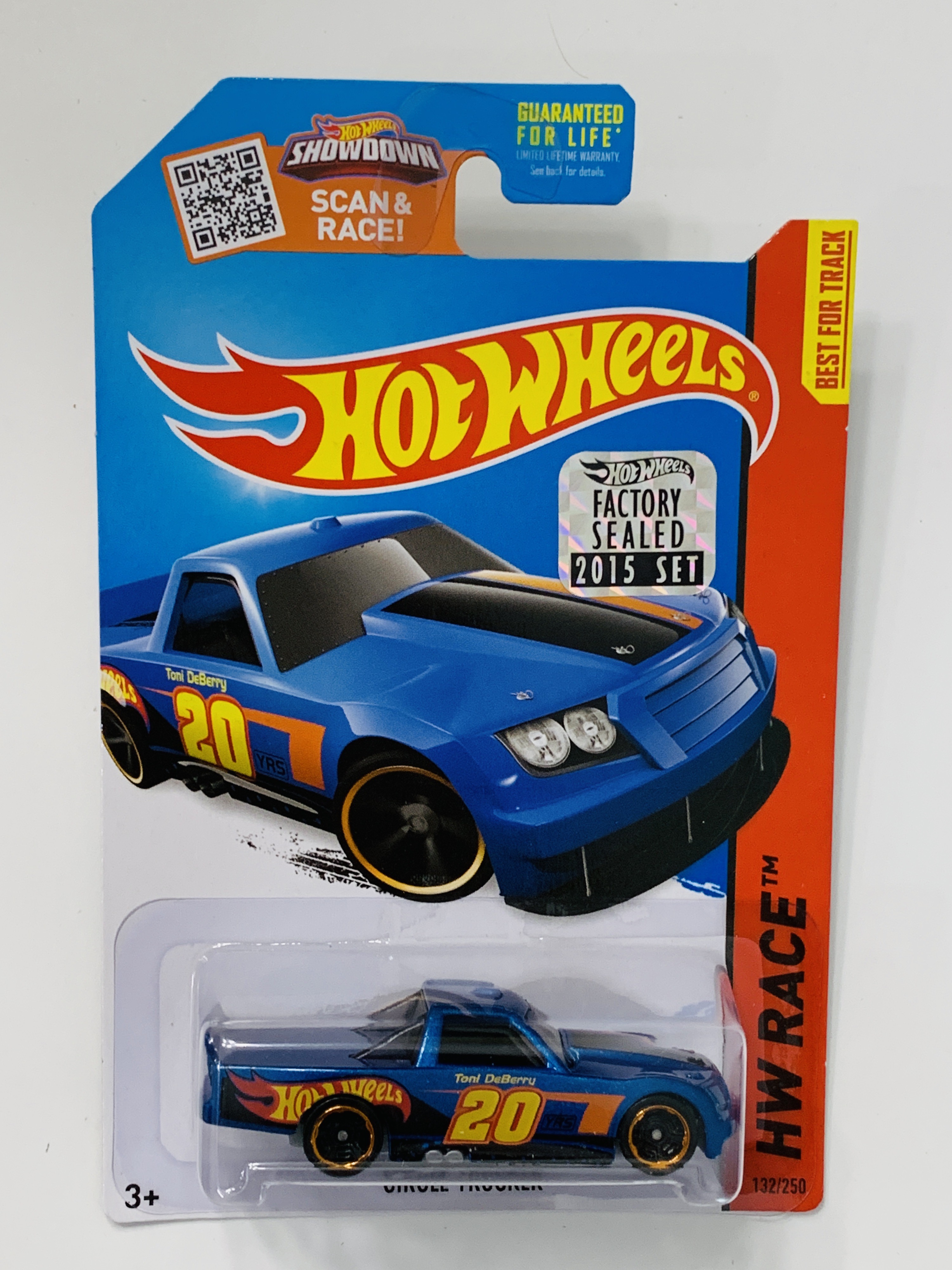 Hot Wheels 2015 Factory Set #132 Circle Trucker