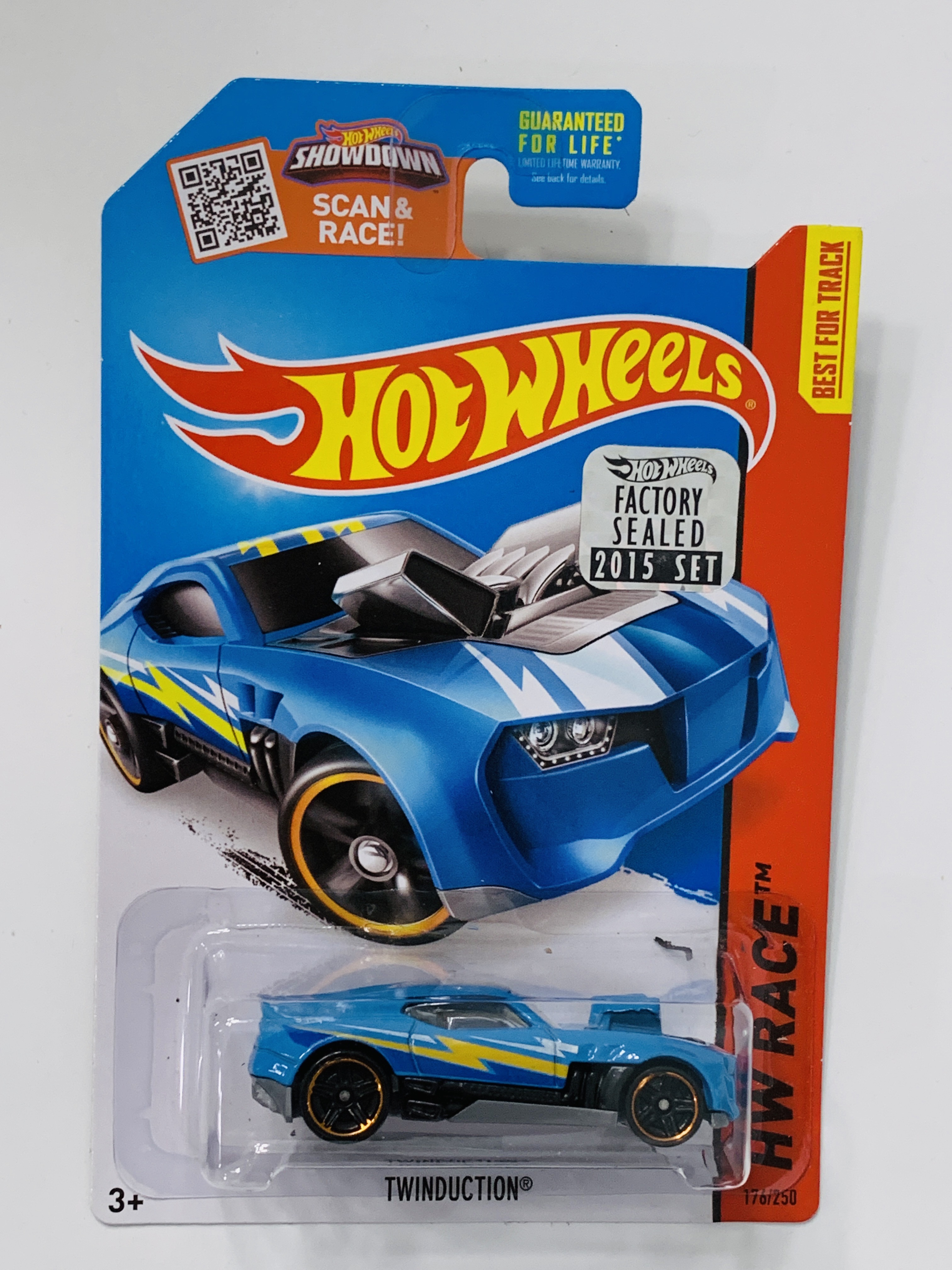 Hot Wheels 2015 Factory Set #176 Twinduction - Blue