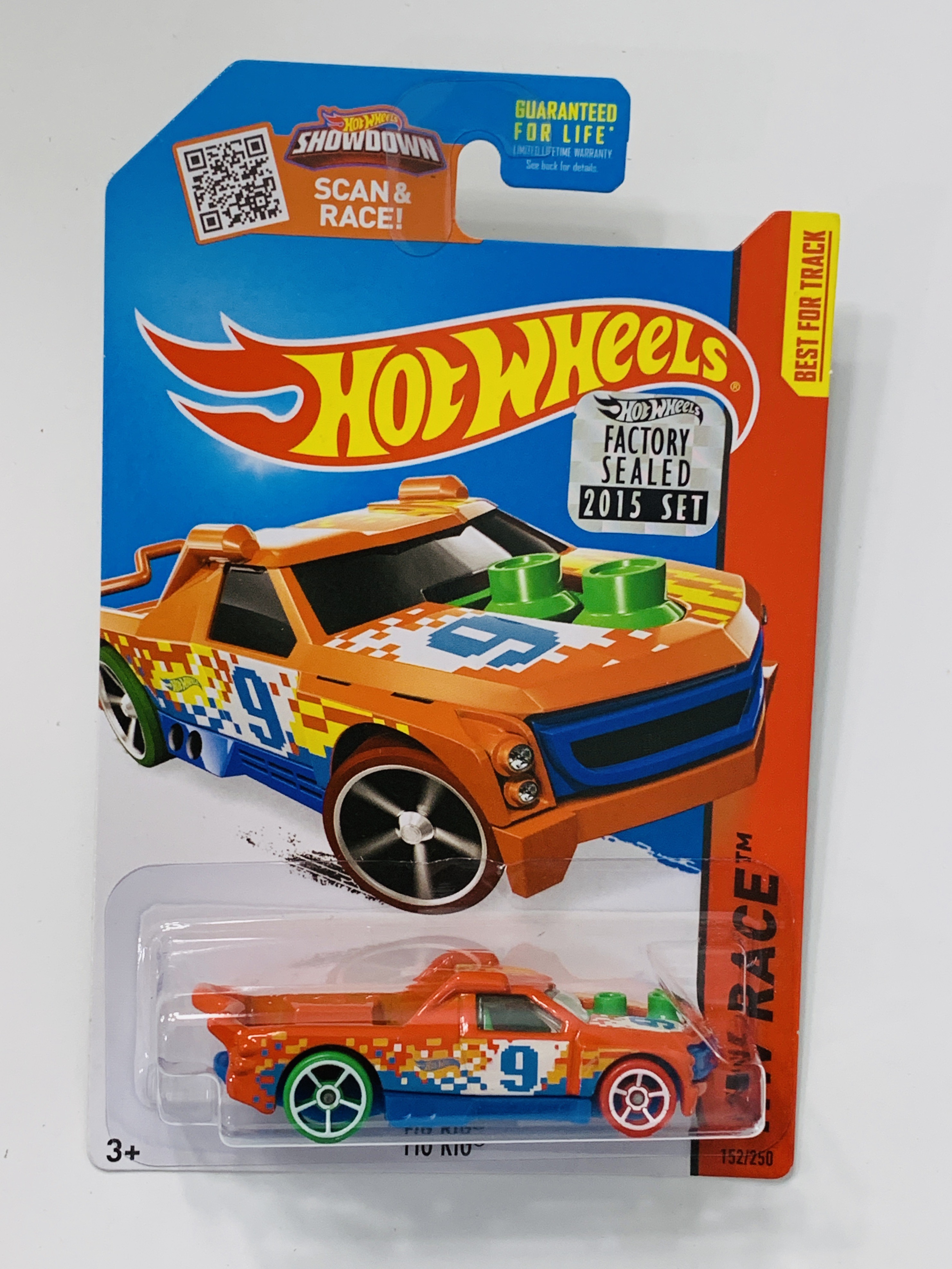 Hot Wheels 2015 Factory Set #152 Fig Rig - Orange